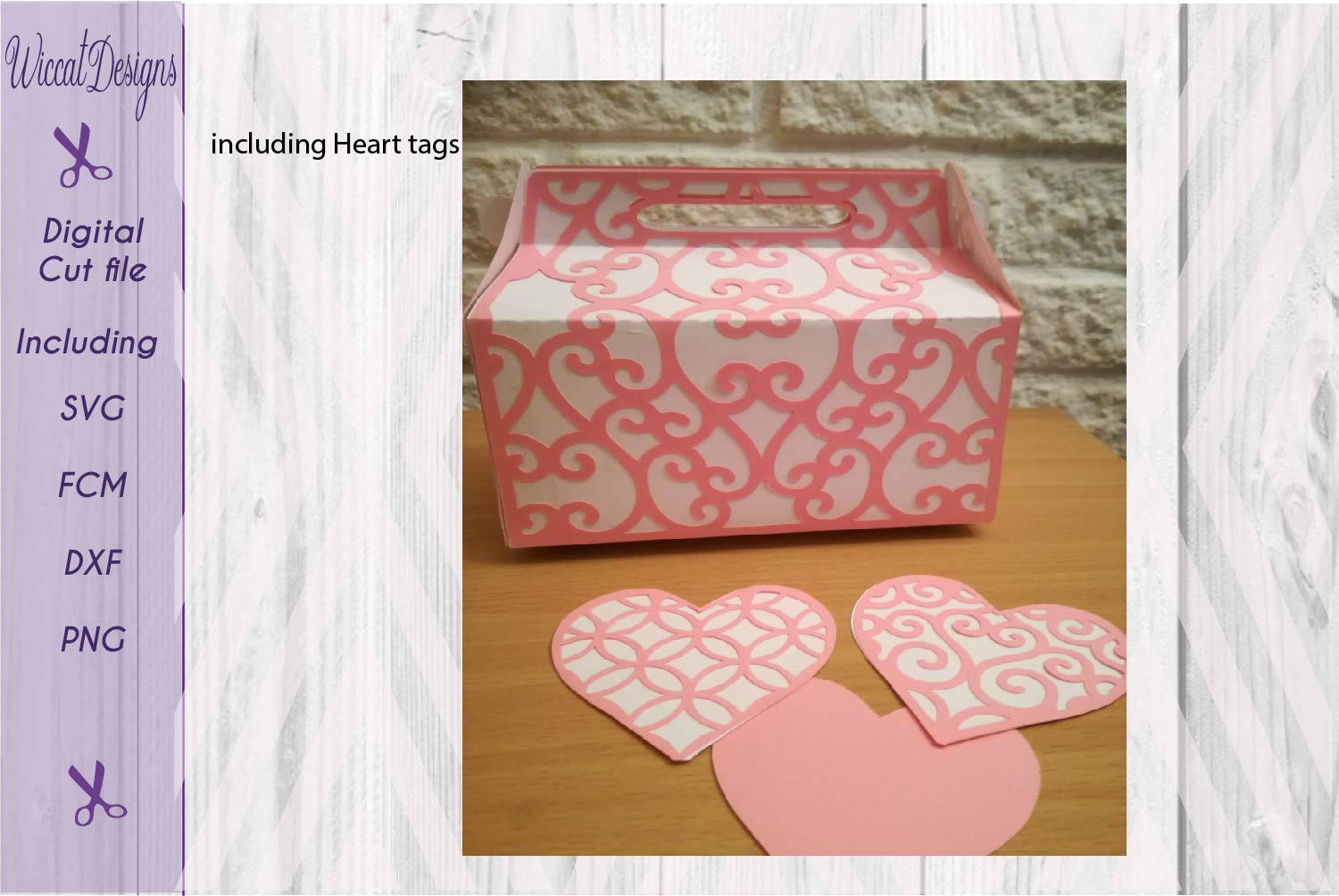 Valentine gift box, Gift box svg, template box svg, (51715) | SVGs