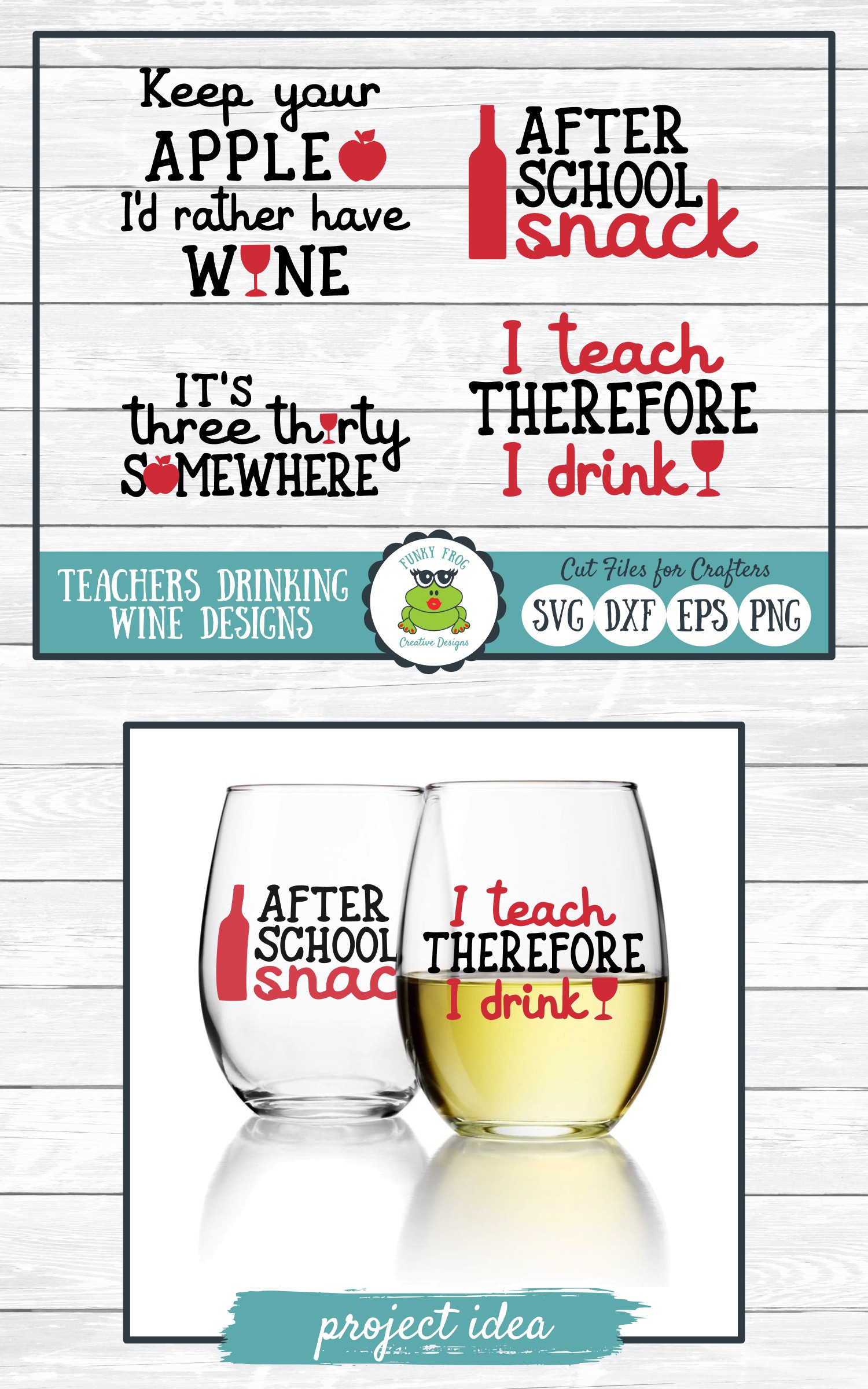 Download Teachers Drinking Wine Bundle - Teacher SVG Cut File (194569) | Cut Files | Design Bundles