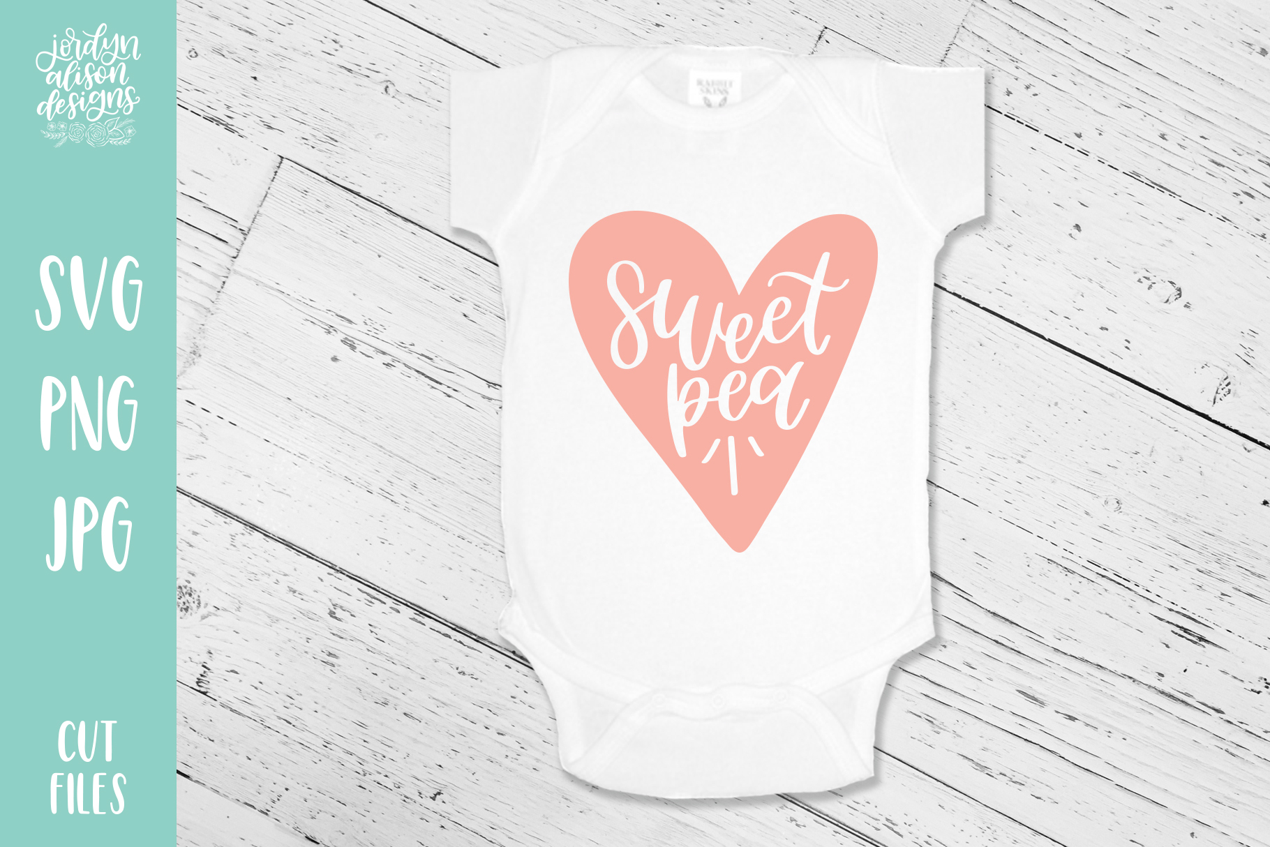 Download Sweet Pea Filled, Valentine's Baby SVG Cut File (330013 ...
