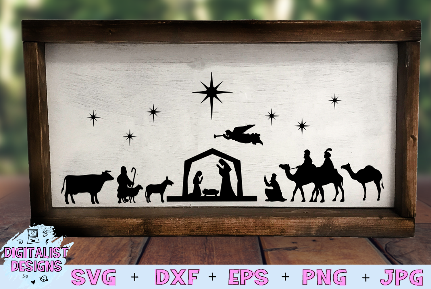 Download Nativity Scene SVG | Nativity SVG | Christmas SVG (160517 ...