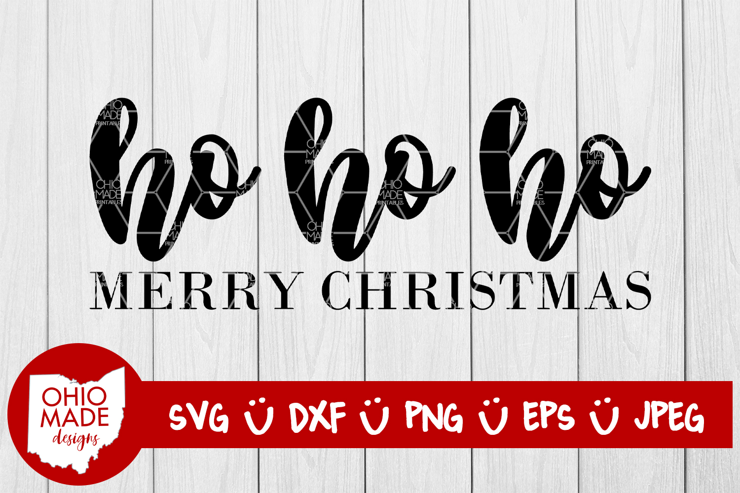 Download Ho Ho Ho Merry Christmas SVG (306818) | SVGs | Design Bundles