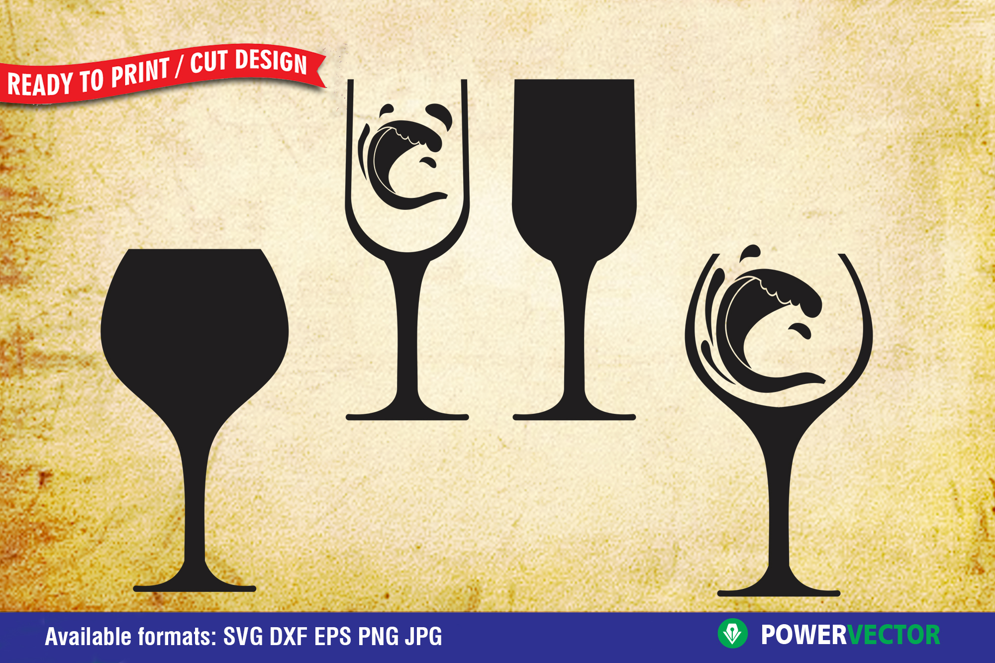 Download Wine Glass Clipart Svg Dxf Eps Png Files For Crafters
