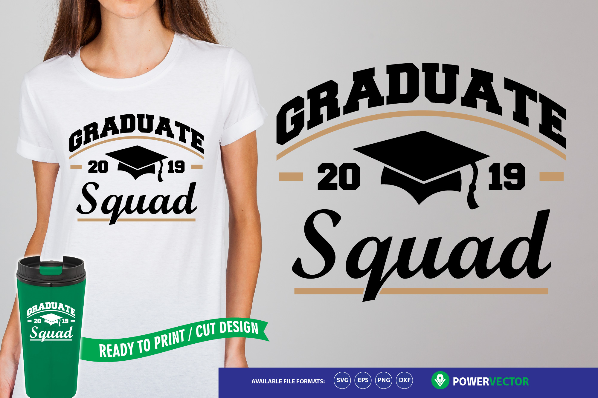 Graduate Squad - Graduation Svg Design