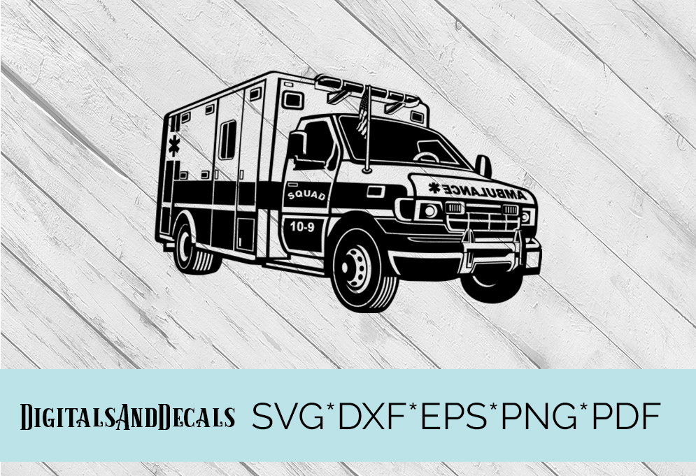 Ambulance SVG Cutting File