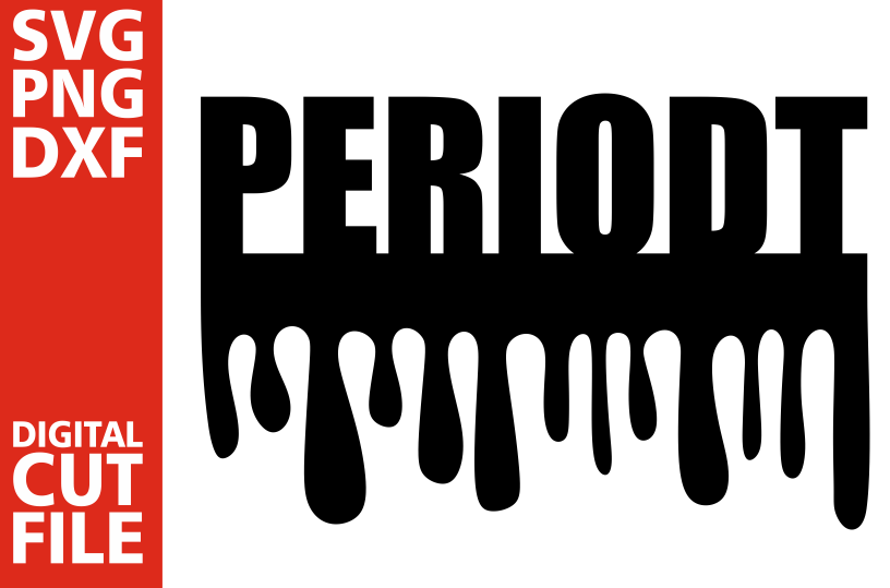 Download Periodt svg, Black Girl Magic, Dripping words, Afro girl svg