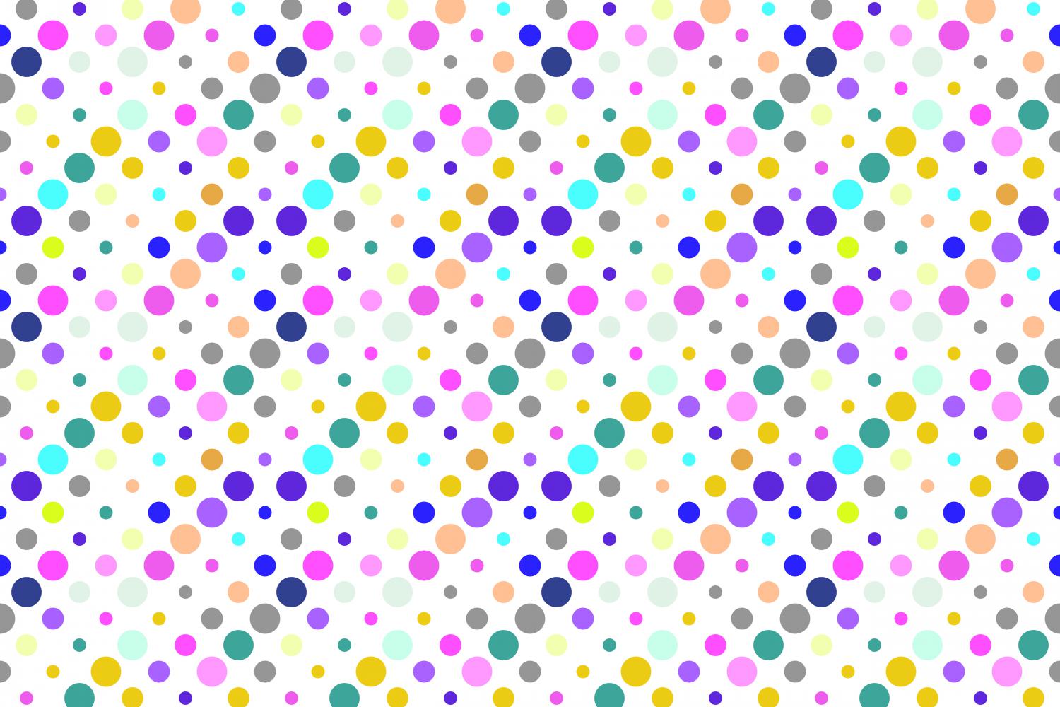 24 Seamless Colorful Dot Patterns