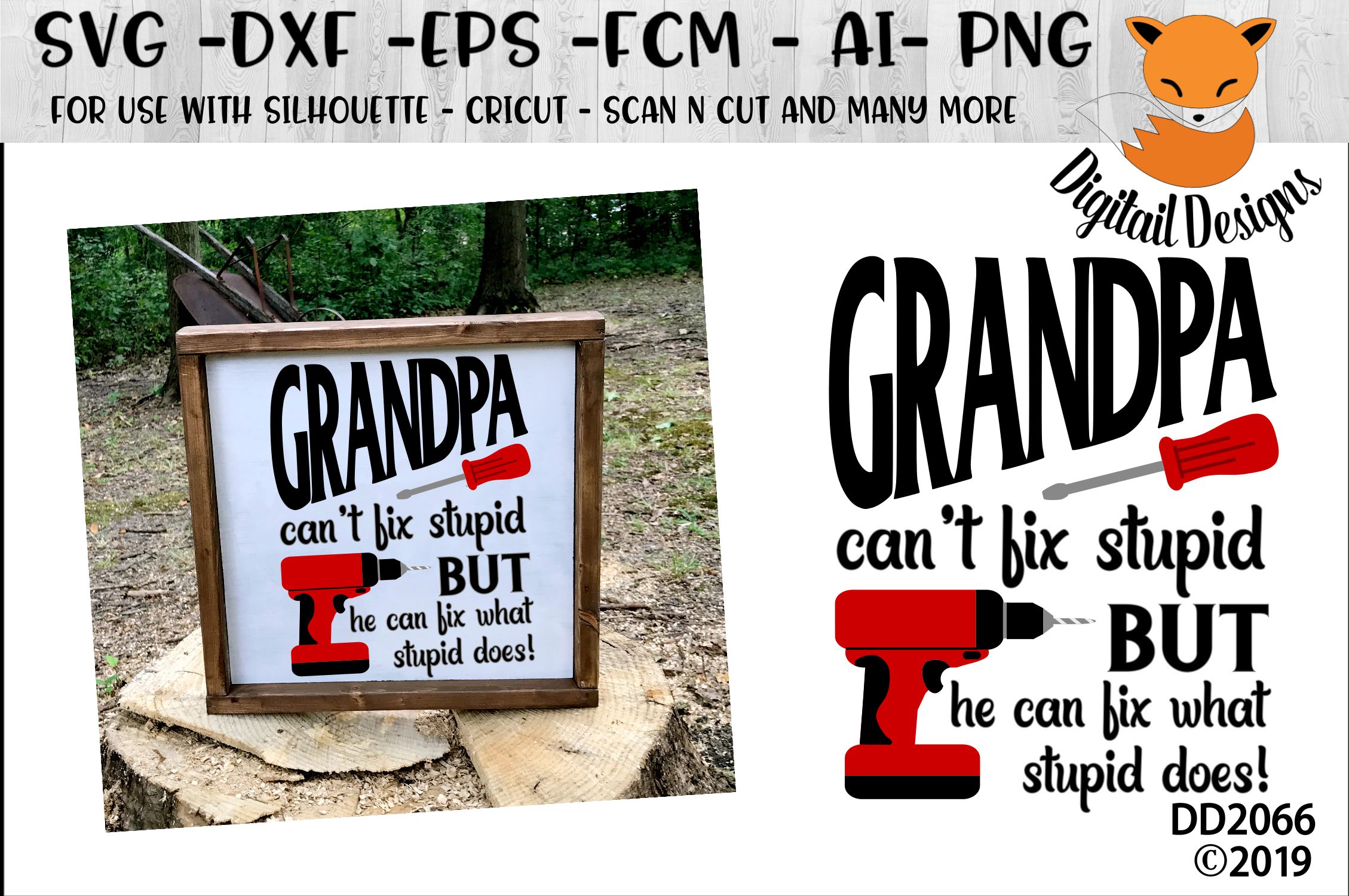 Download Grandpa Can't Fix Stupid SVG