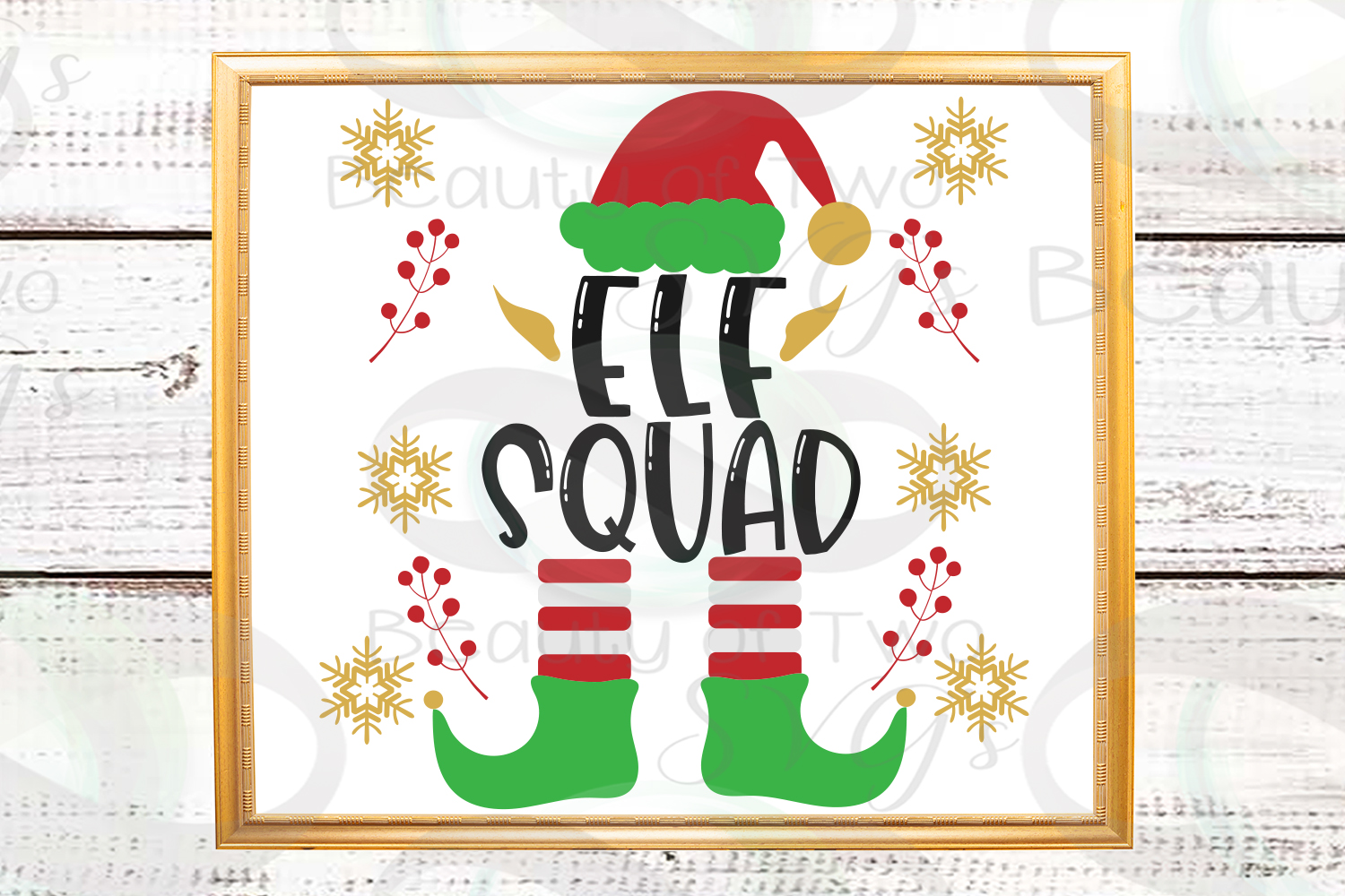 Download Elf Squad Christmas svg sign design cut file Santa elf svg