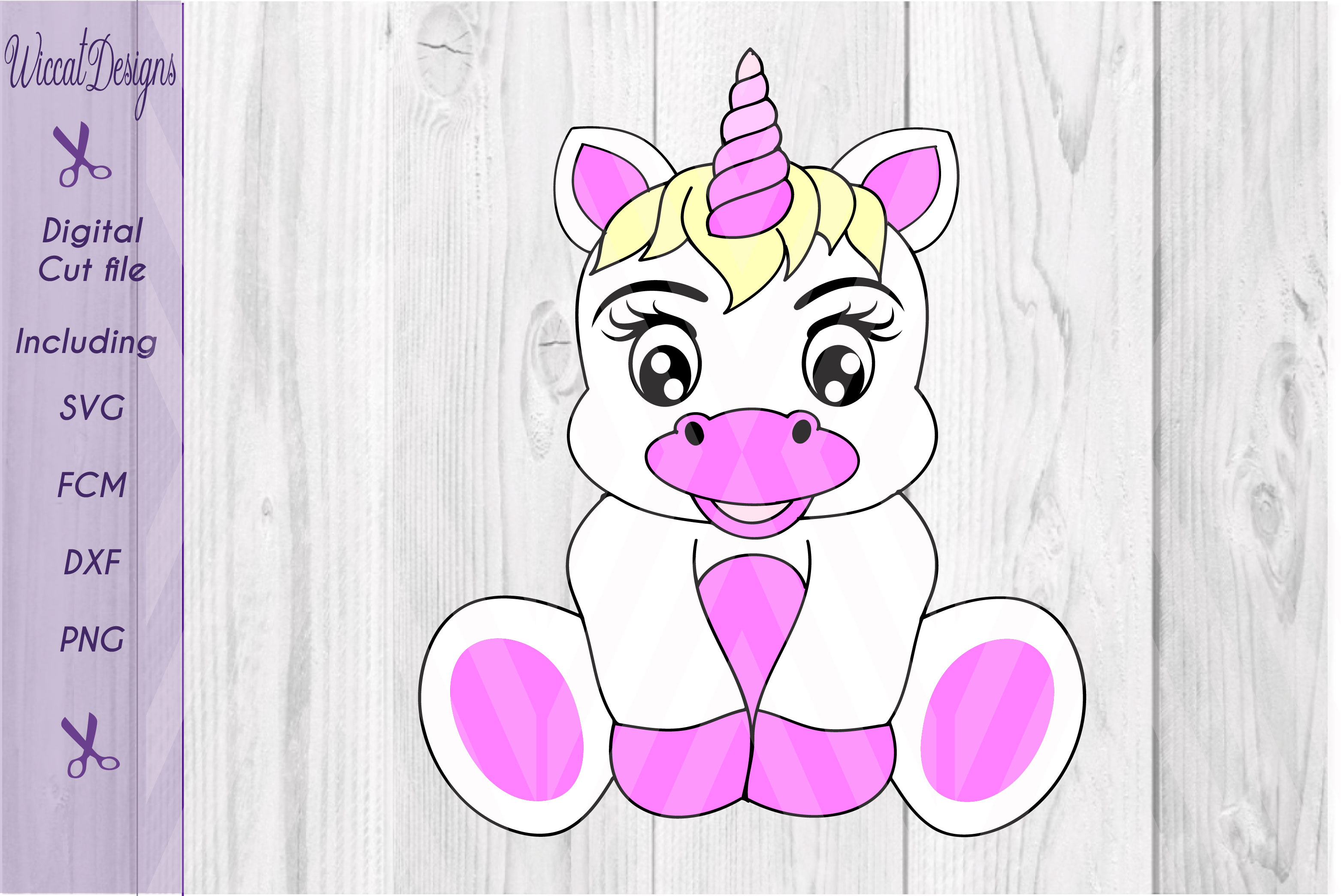 Download Baby unicorn cut files, cute unicorn design, (36306 ...