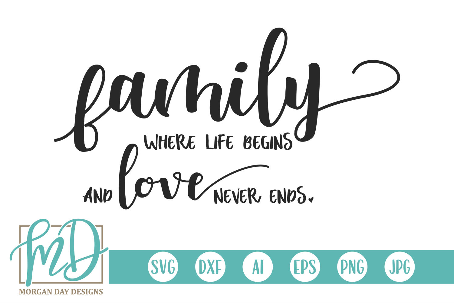 Home - Love - Family Quote - Family SVG