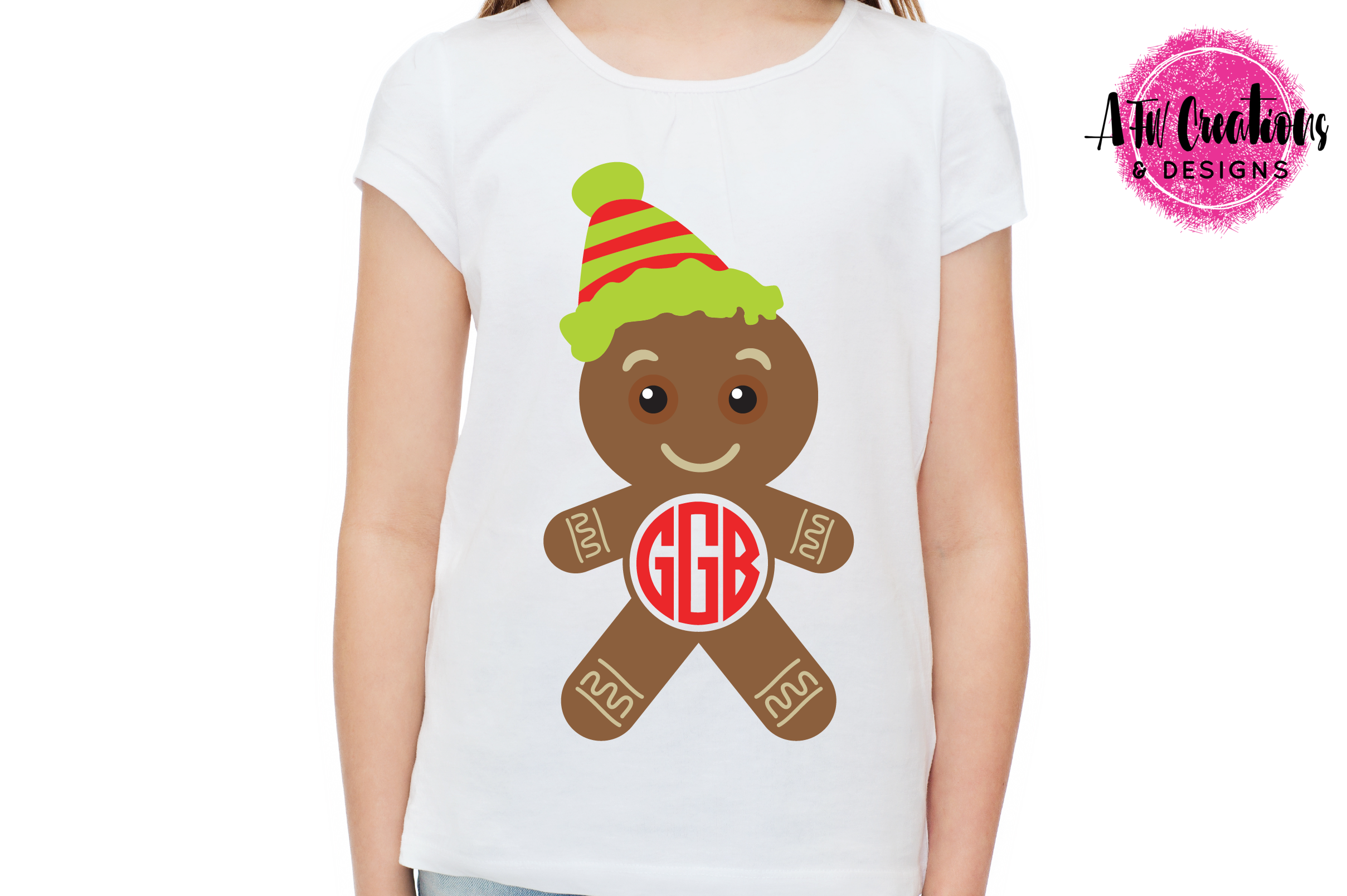 Gingerbread Man - SVG, DXF, EPS Cut Files