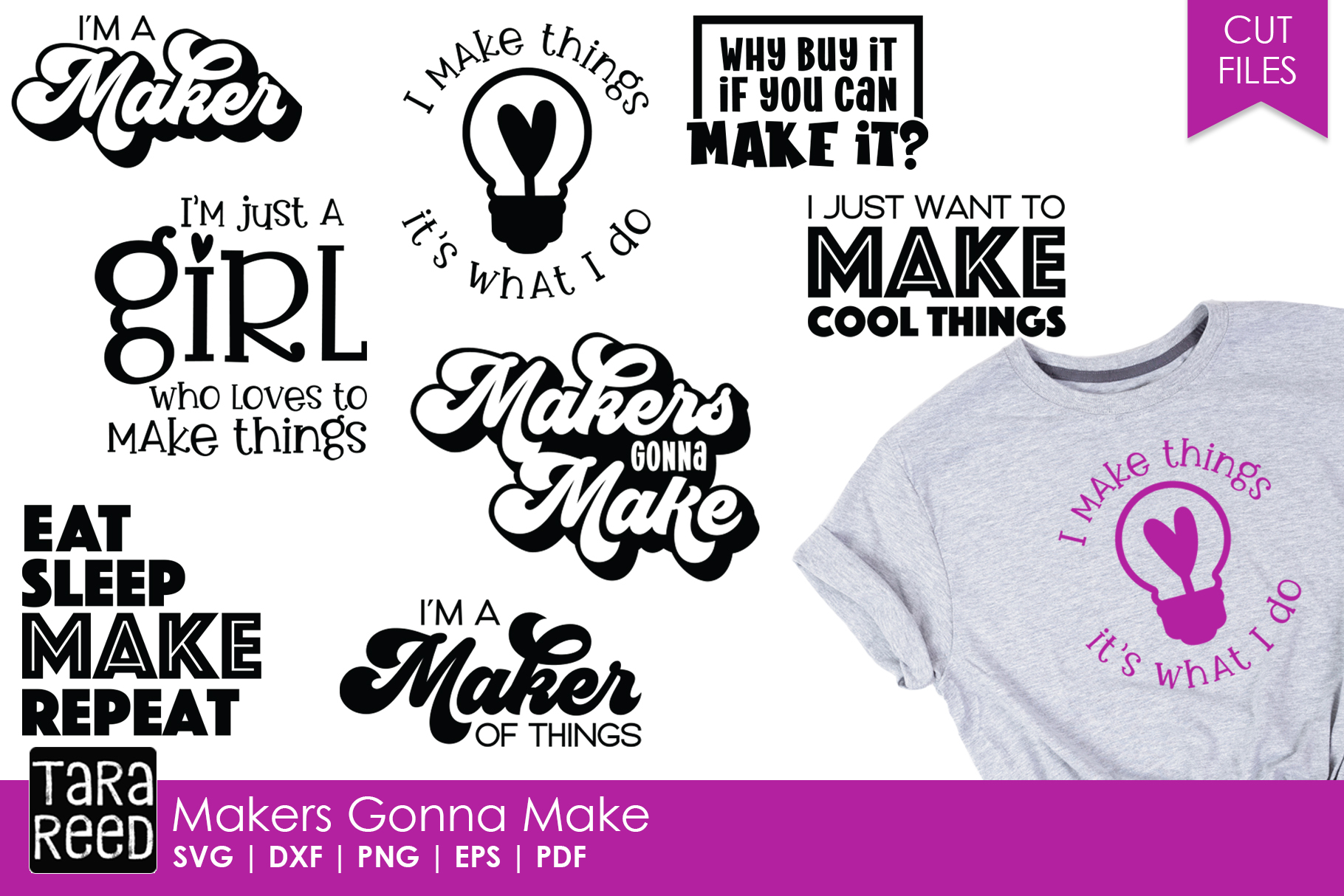 Download Makers Gonna Make - Crafting SVG and Cut Files for ...