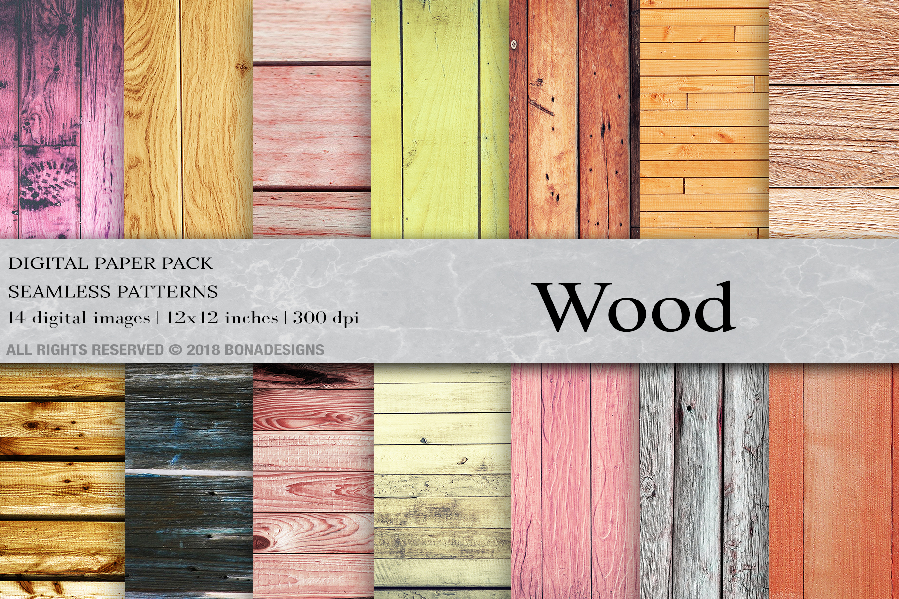 Wood Digital Paper, Wood Texture