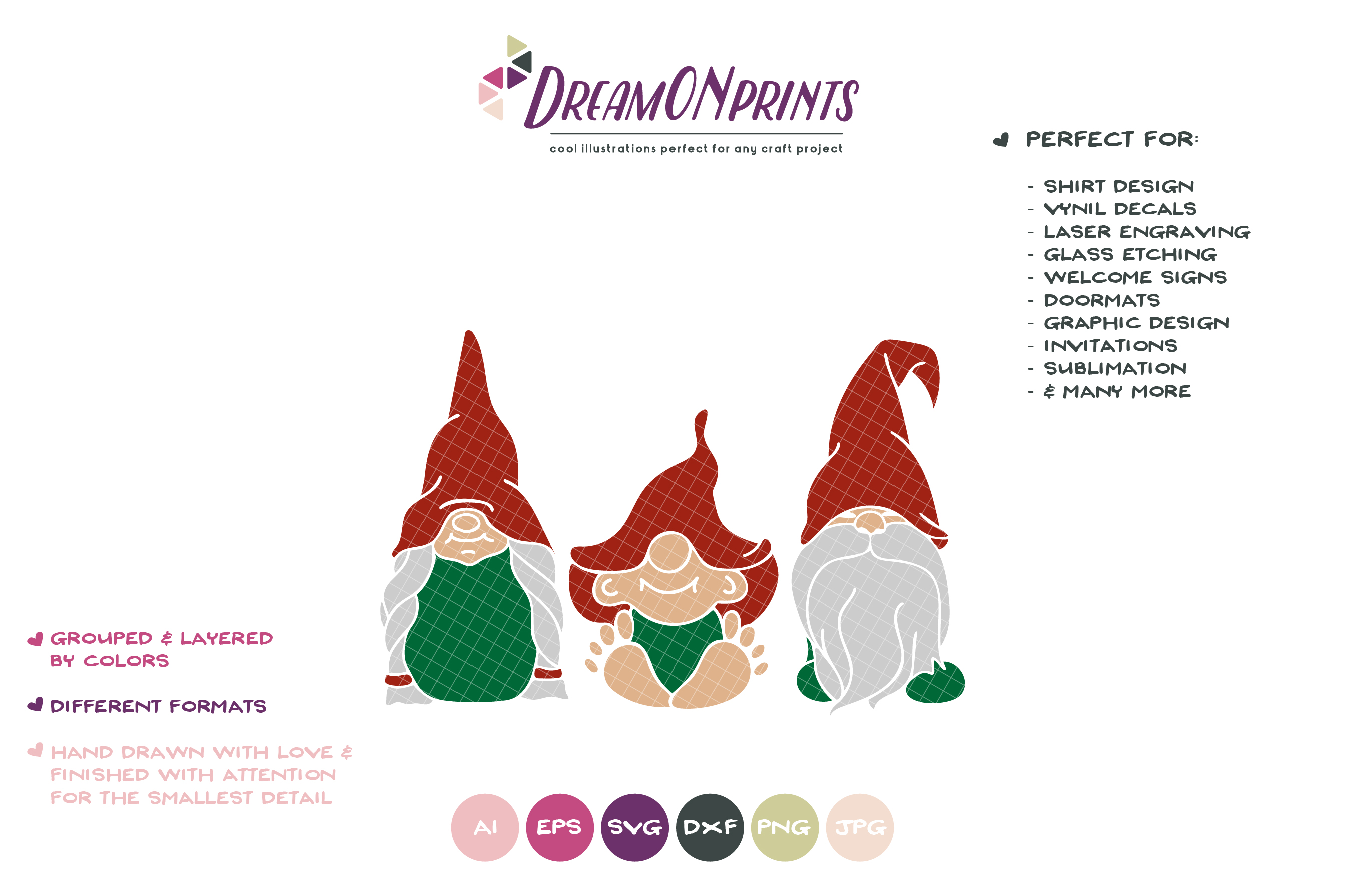 Download Christmas Gnome SVG | Gnomes Family