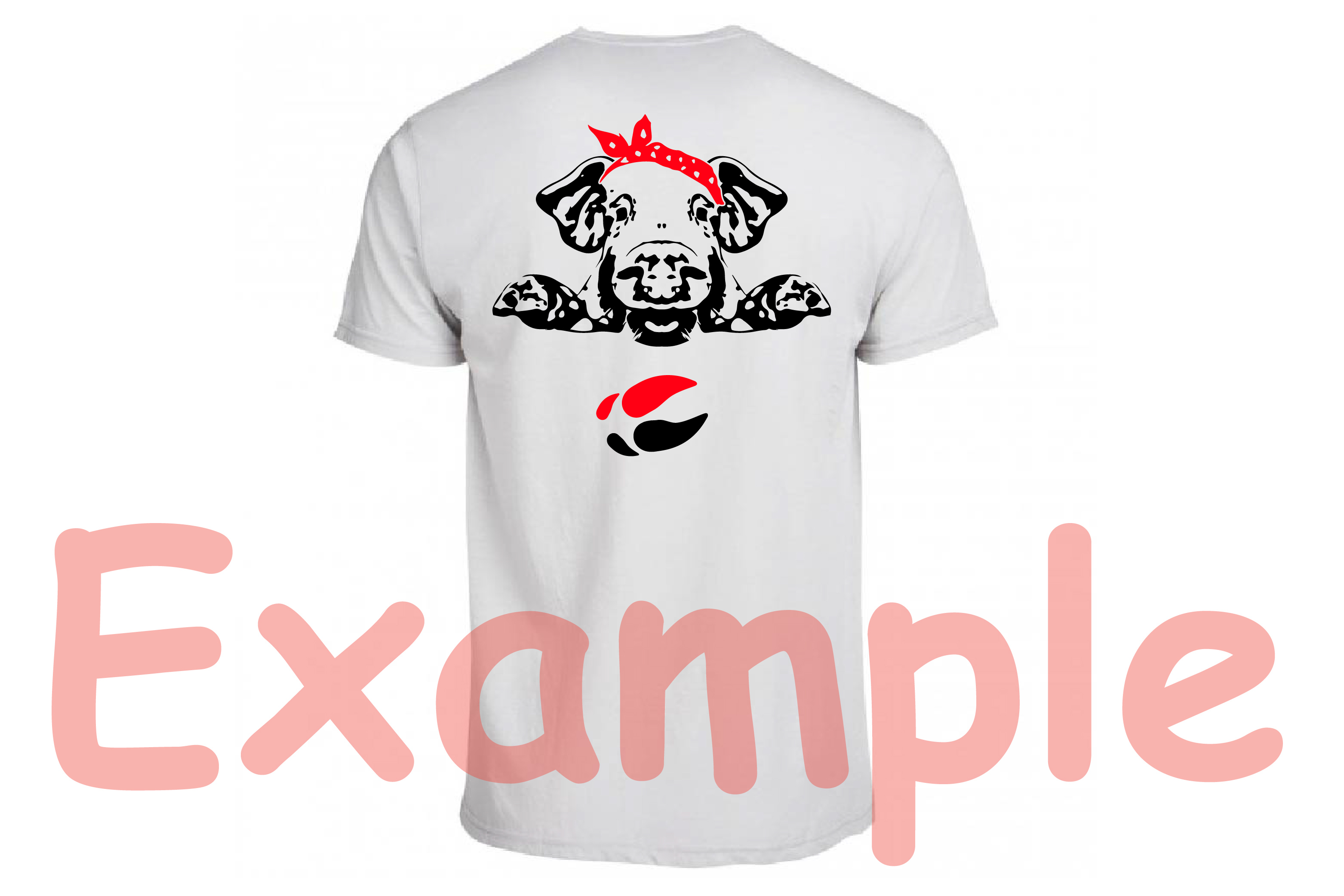 Download Pig Head whit Bandana SVG, feet pigs, western Farm 801S ...