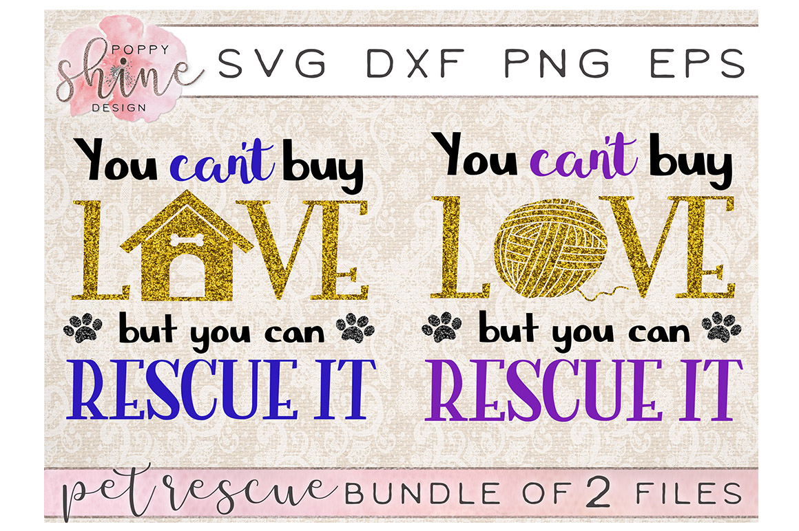 Download Pet Rescue Bundle of 2 SVG PNG EPS DXF Cutting Files ...