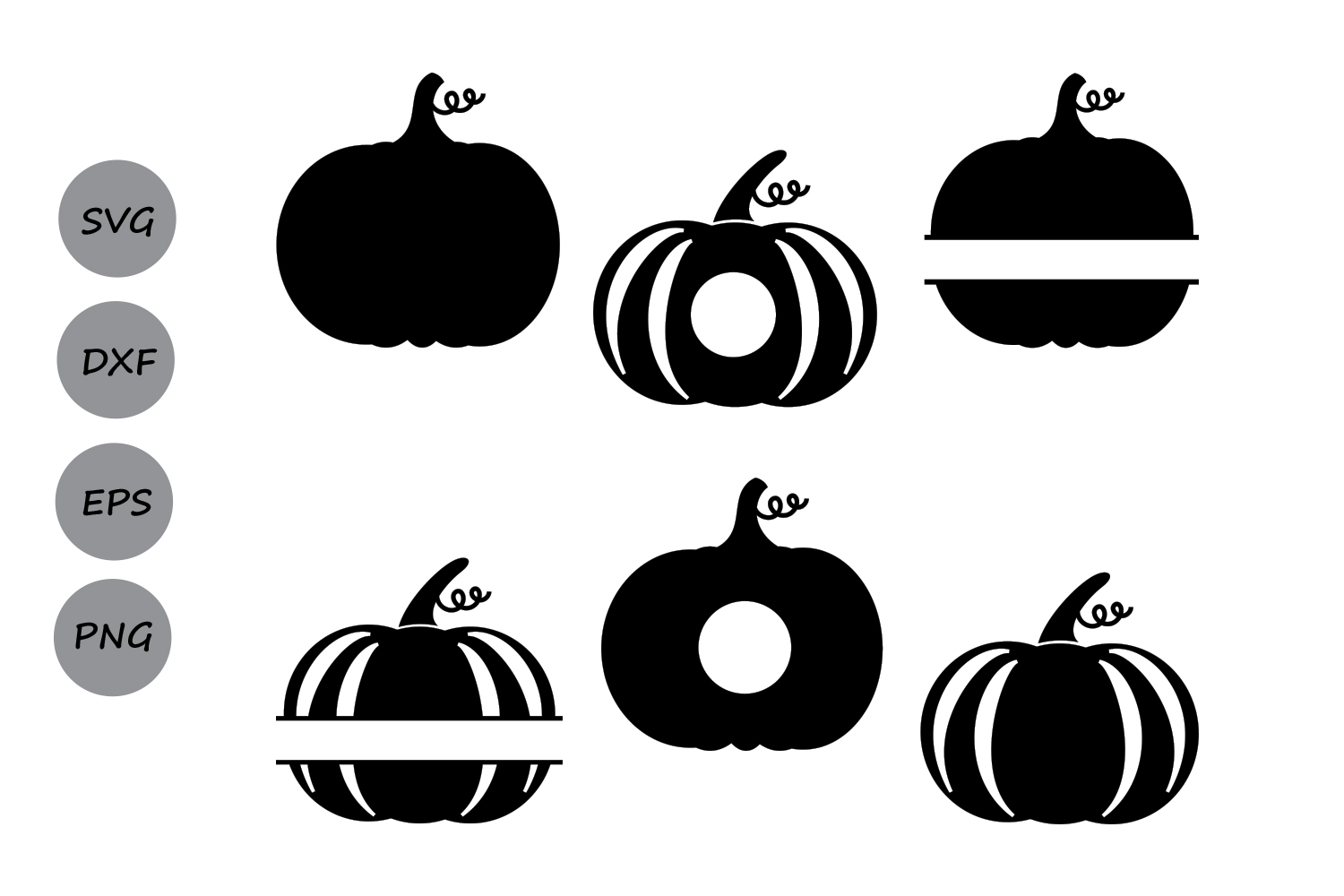 Pumpkin SVG, Pumpkin Monogram Svg, Thanksgiving Pumpkin Svg