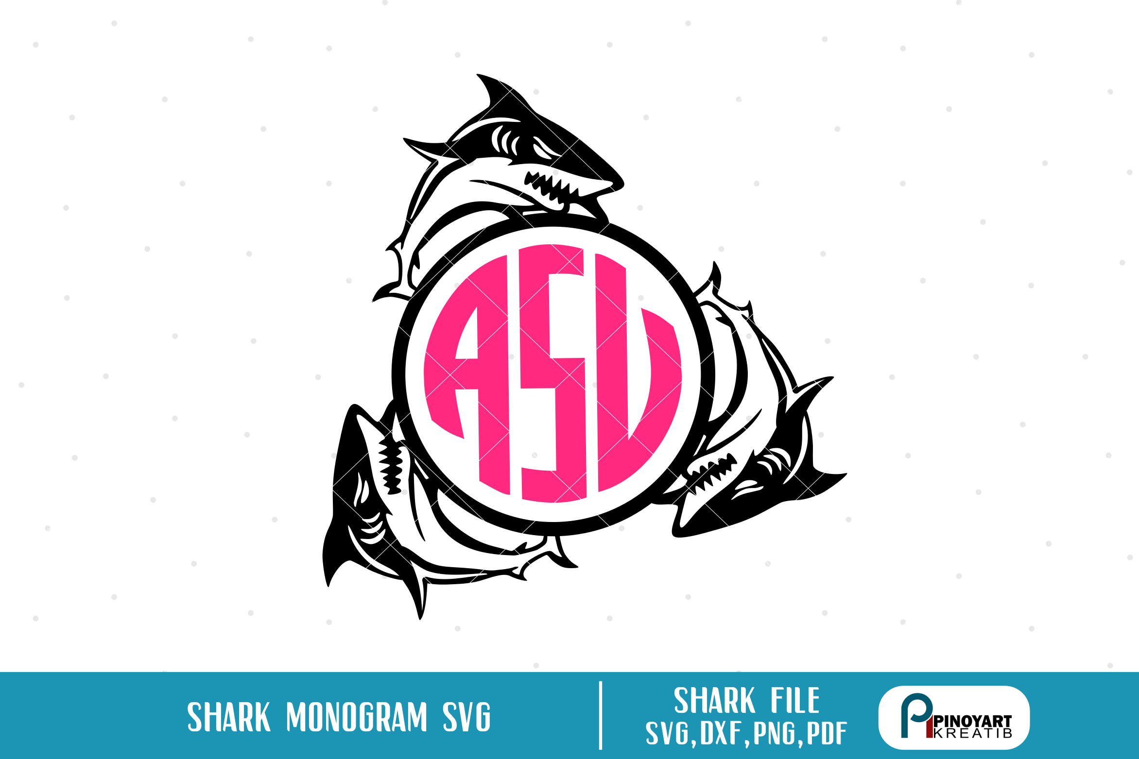 Download shark svg,shark monogram svg,shark monogram,shark dxf file