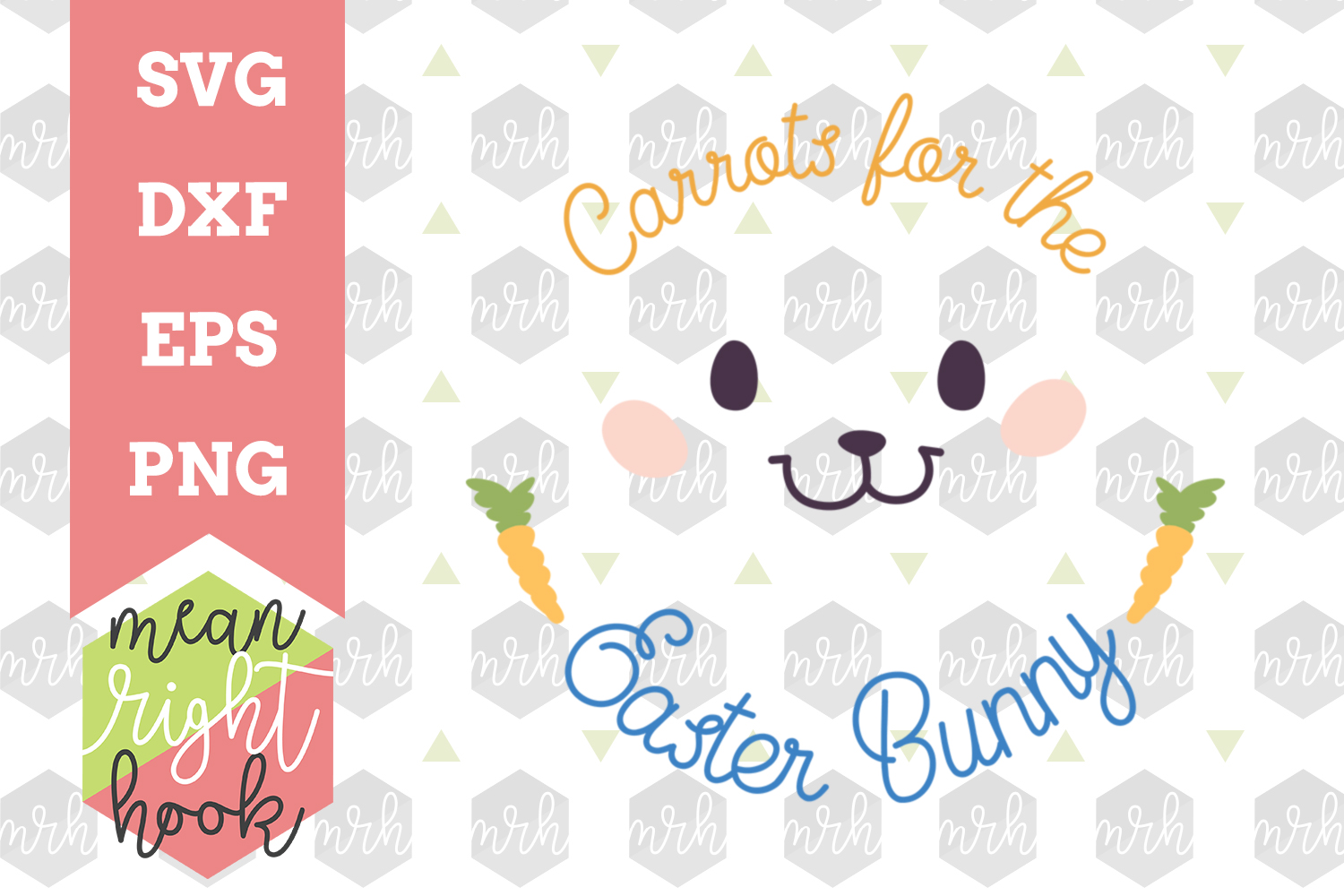 Download Carrots For The Easter Bunny | Easter Plate Design - SVG ...