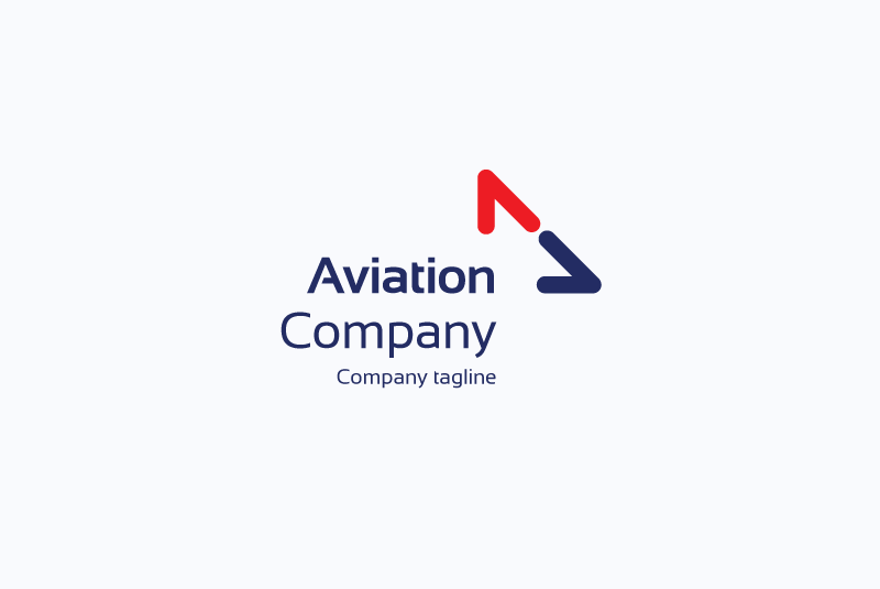 Aviation Company Logo (39682) Logos Design Bundles