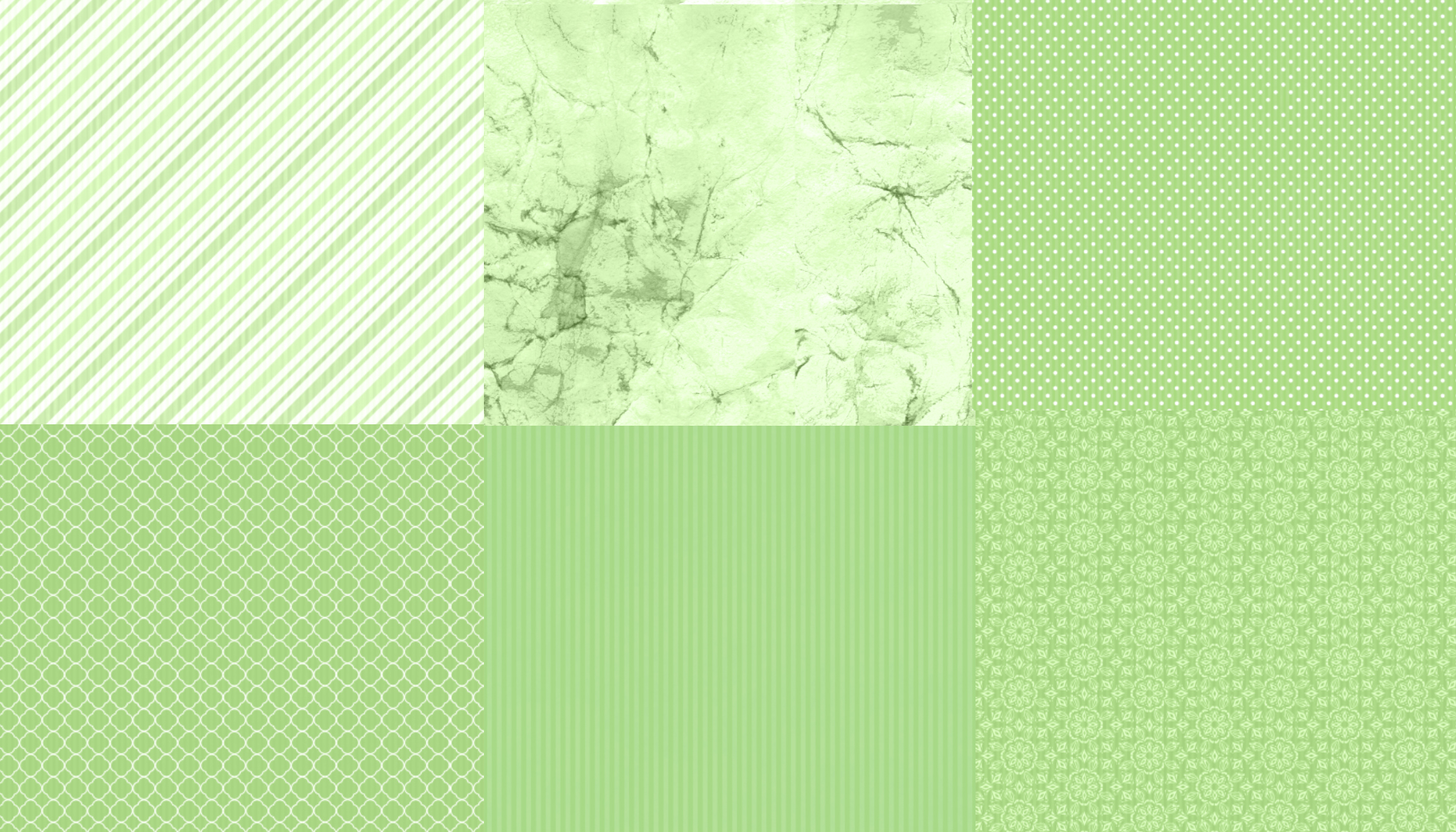 18 Fresh & Fun Green Scrapbook Paper