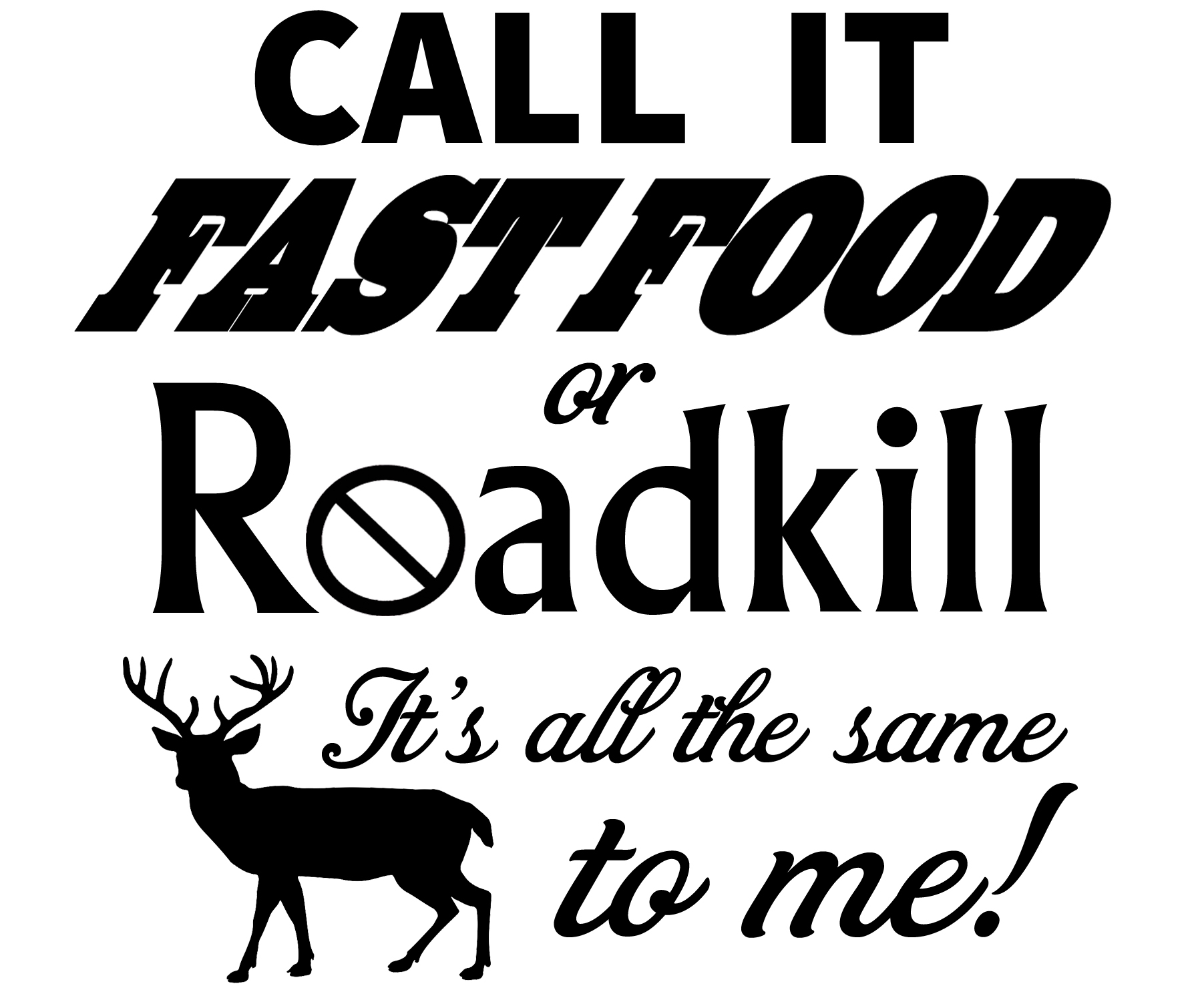 Fastfood or Roadkill SVG Cutting File for the Cricut (353024) SVGs Design Bundles