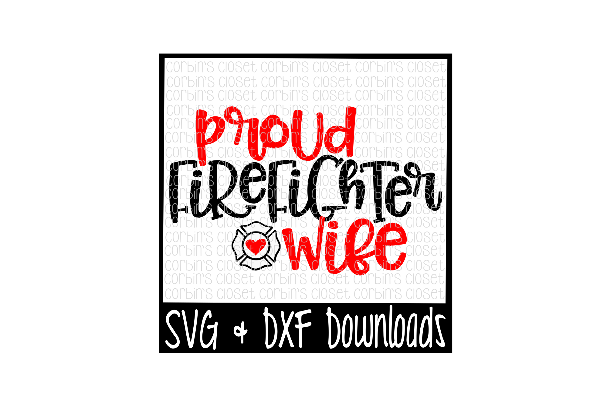 Firefighter Wife Svg Proud Firefighter Wife Cut File 17548 Svgs Design Bundles