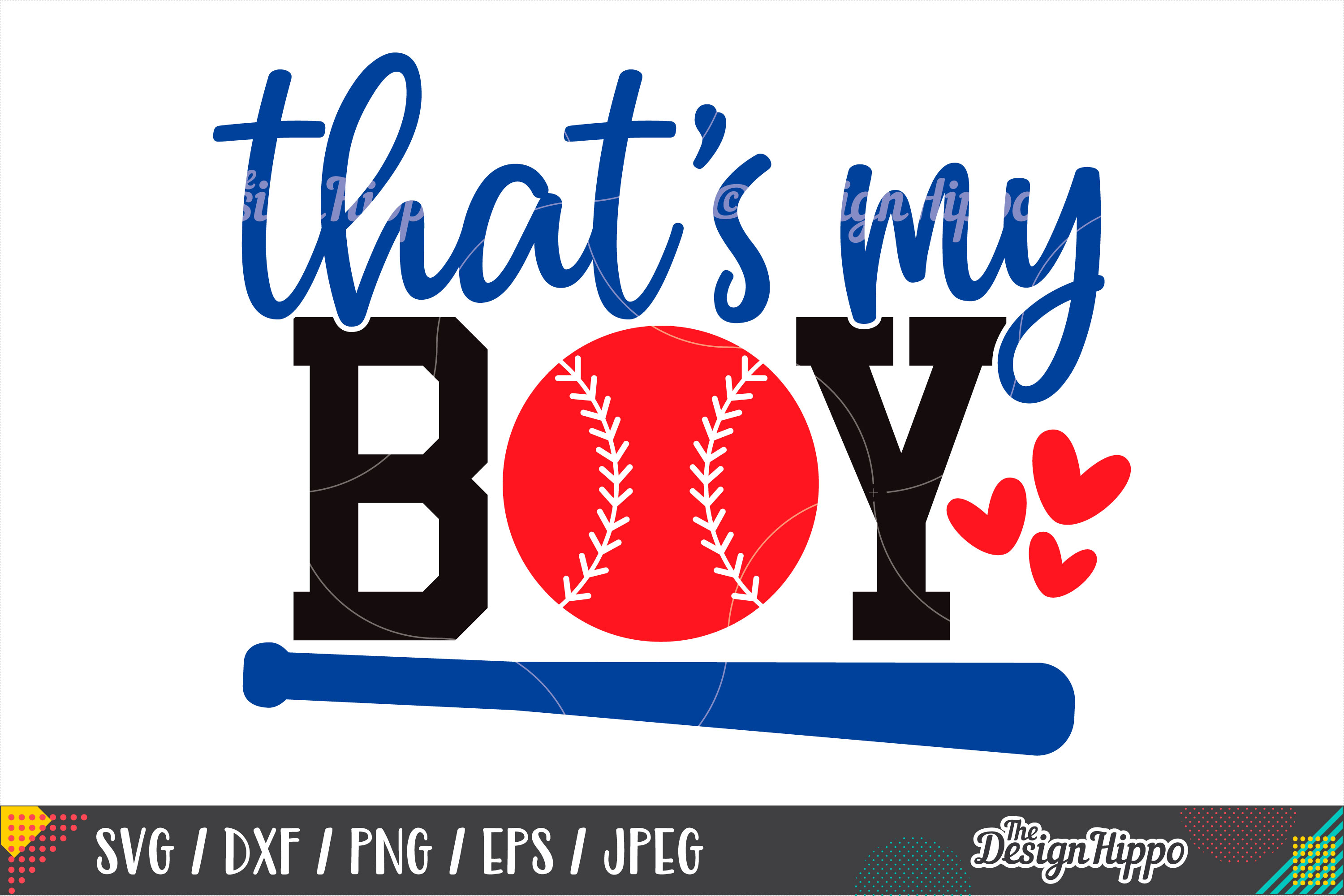 Download That's My Boy SVG, Baseball Mom SVG, DXF PNG Cricut Cut File