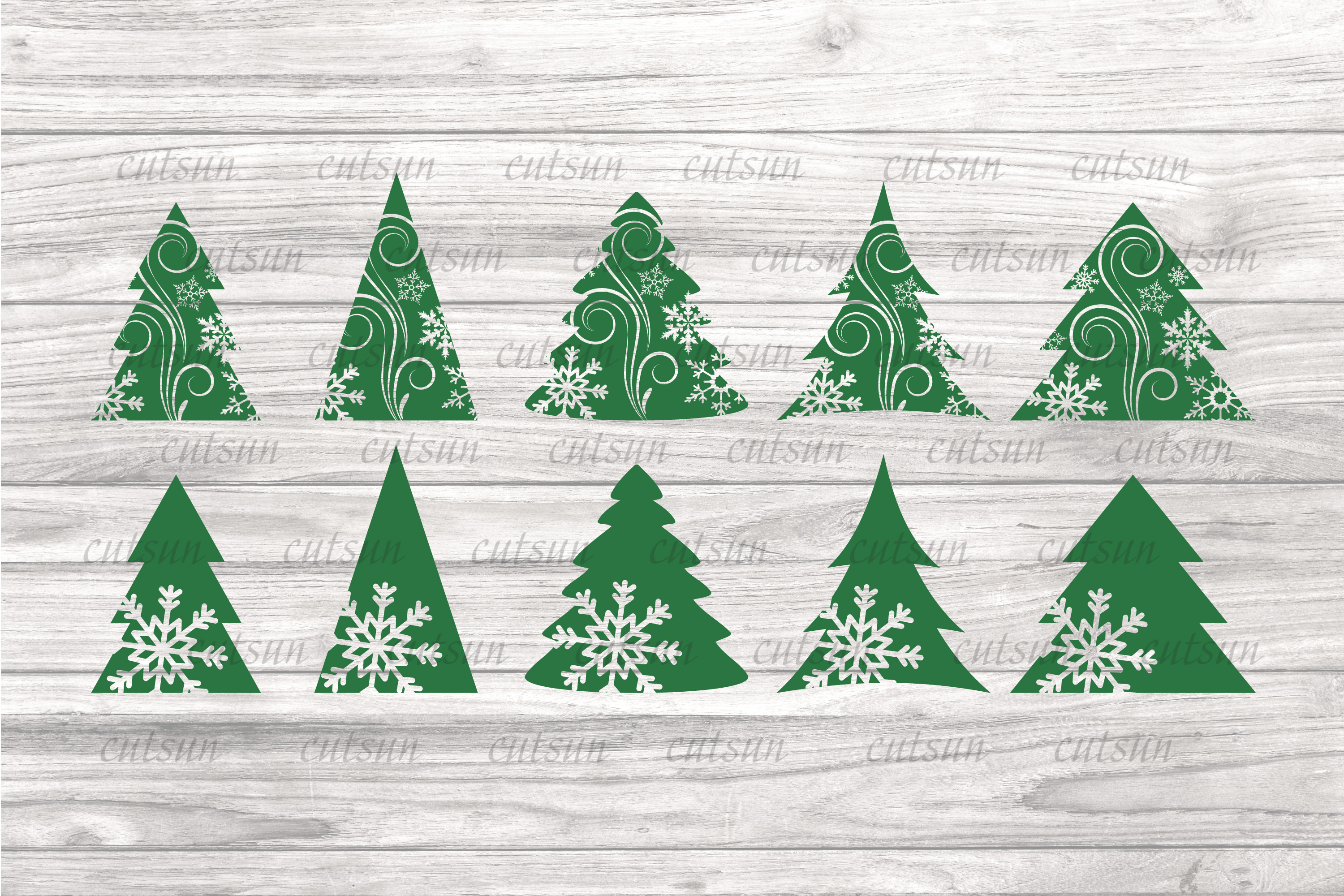 Download Christmas Trees SVG bundle | Christmas bundle SVG