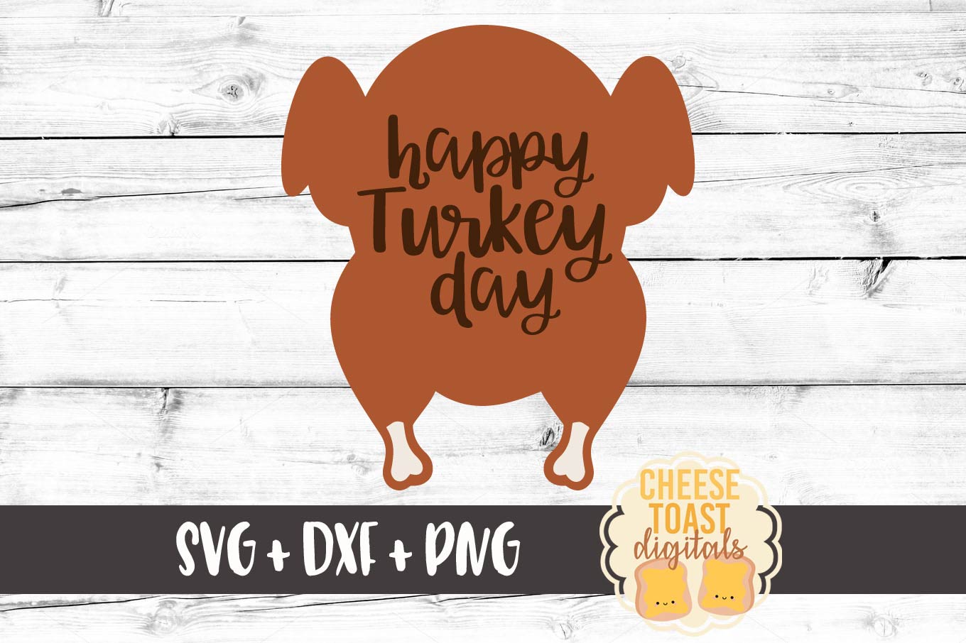 Happy Turkey Day - Thanksgiving SVG File