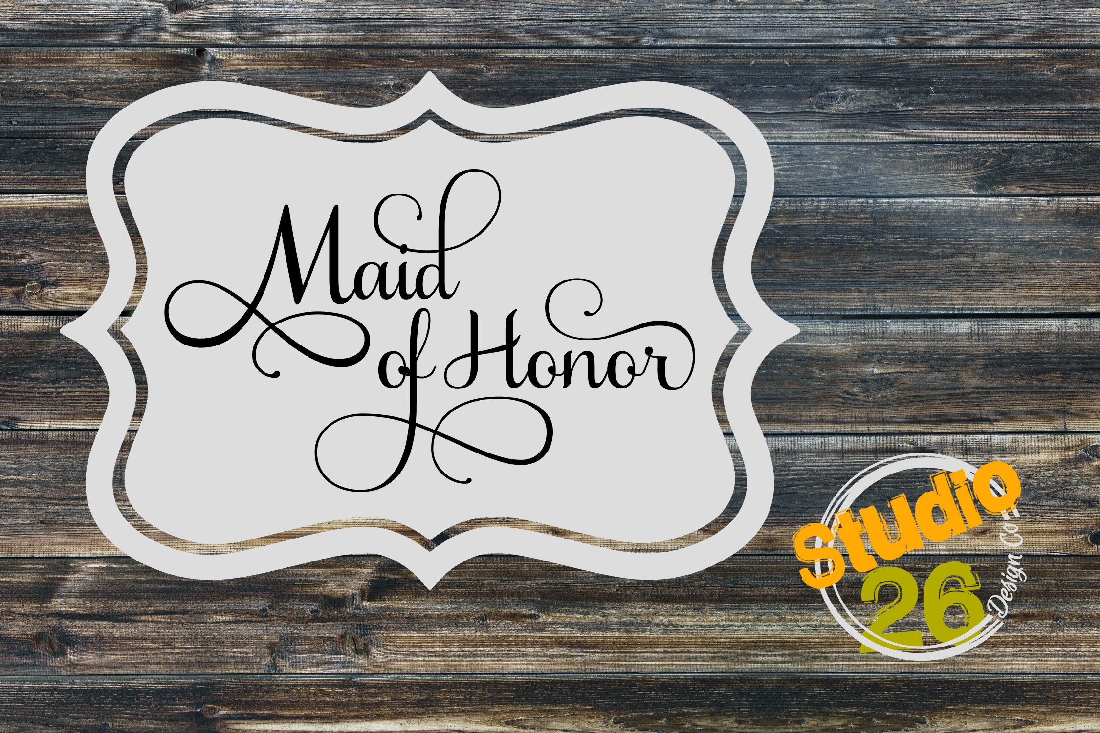 Download Maid of Honor SVG