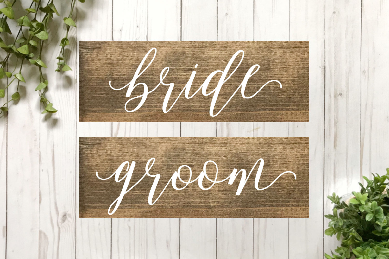 Download Wedding SVG Cut File Bundle for Signs (188535) | SVGs | Design Bundles