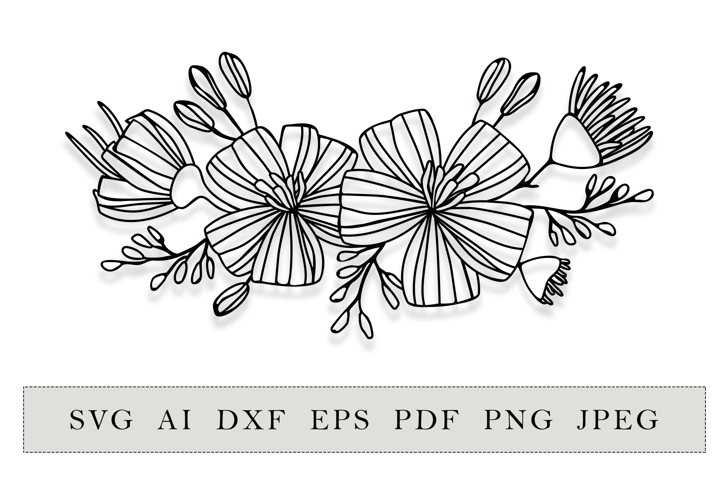 Free Free 295 Flower Bouquet Svg SVG PNG EPS DXF File