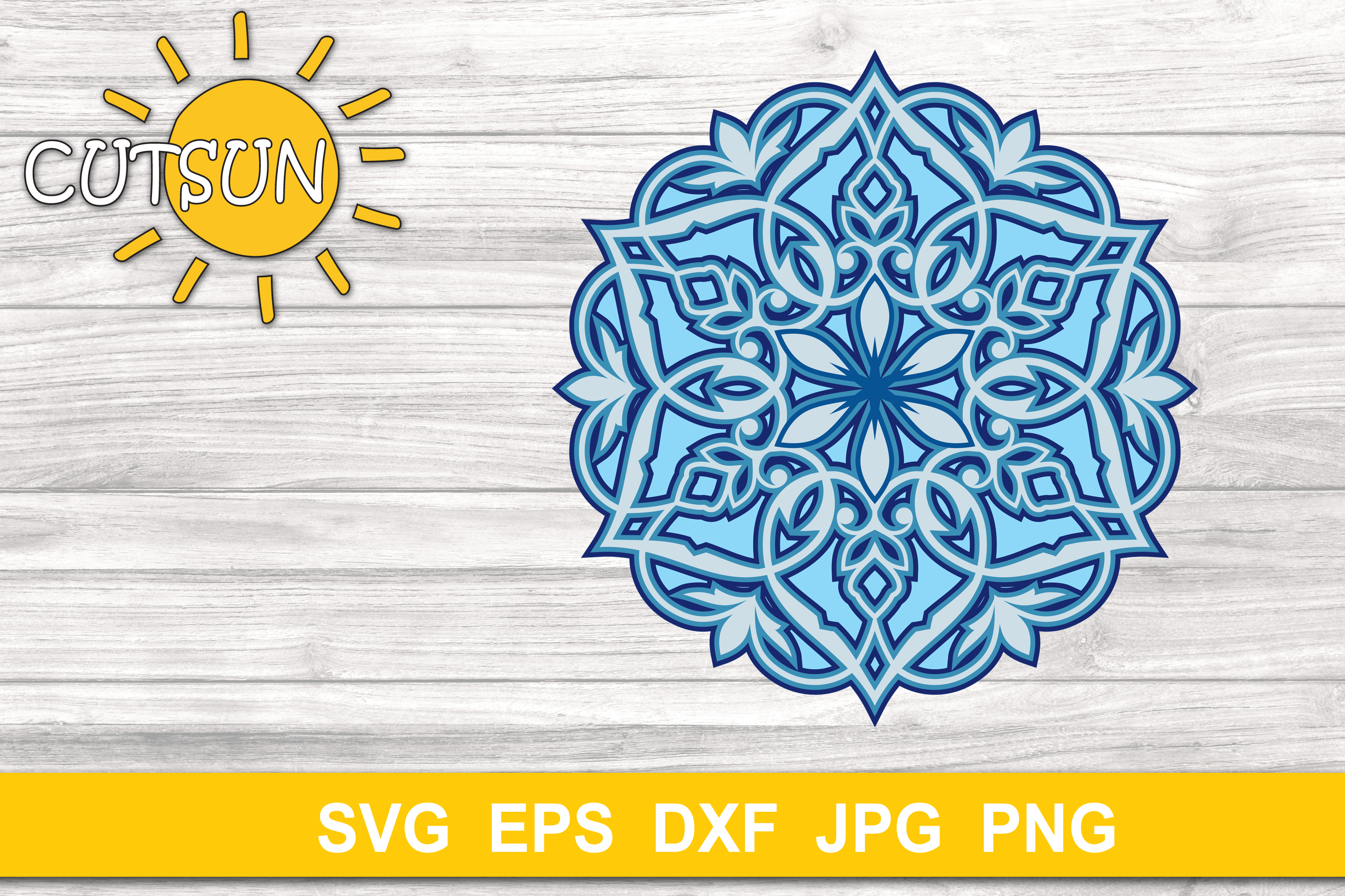 Download Layered 3D Heart Mandala Svg Ideas - Layered SVG Cut File