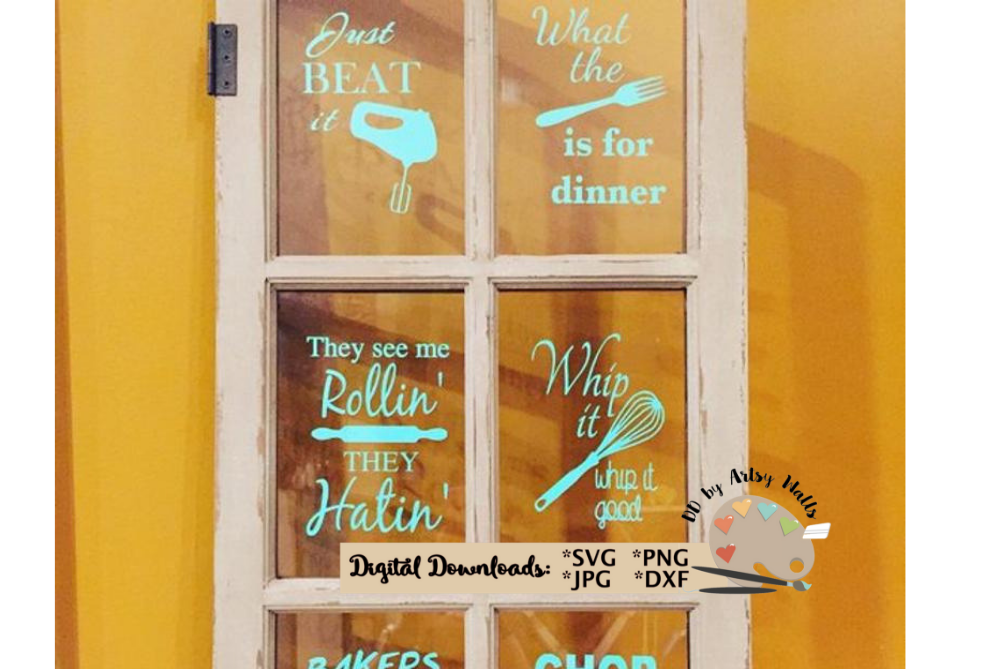 Funny Kitchen Decor Svg Baking Song Lyrics Kitchen Sign Svg