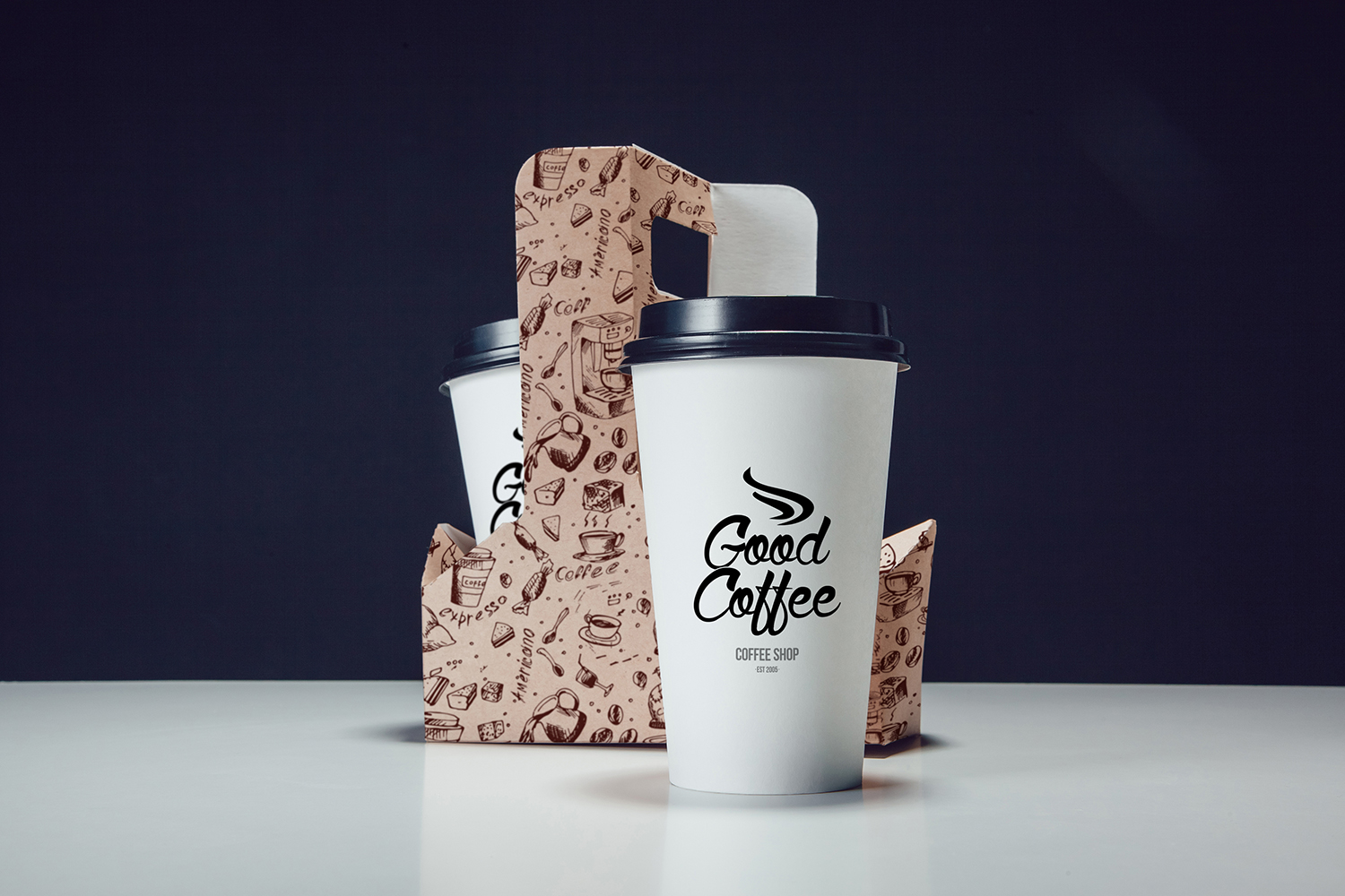 Download Coffee Branding Mock-Up Vol. 4