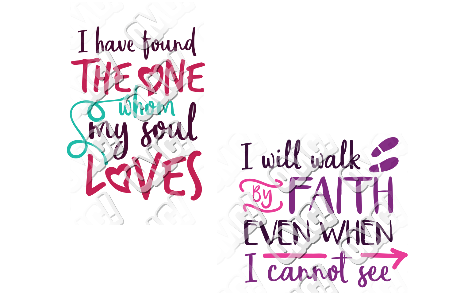 Bible Verse SVG Bundle in SVG/DXF/PNG/JPEG/EPS (97329) | Cut Files