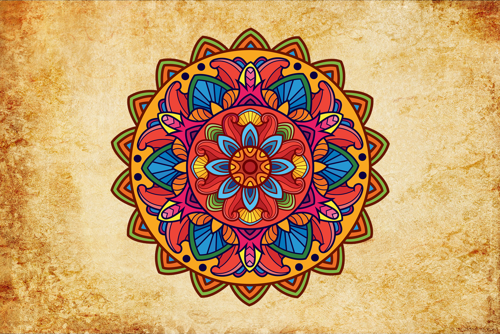 Download Vintage mandala art SVG (254222) | Decorations | Design ...