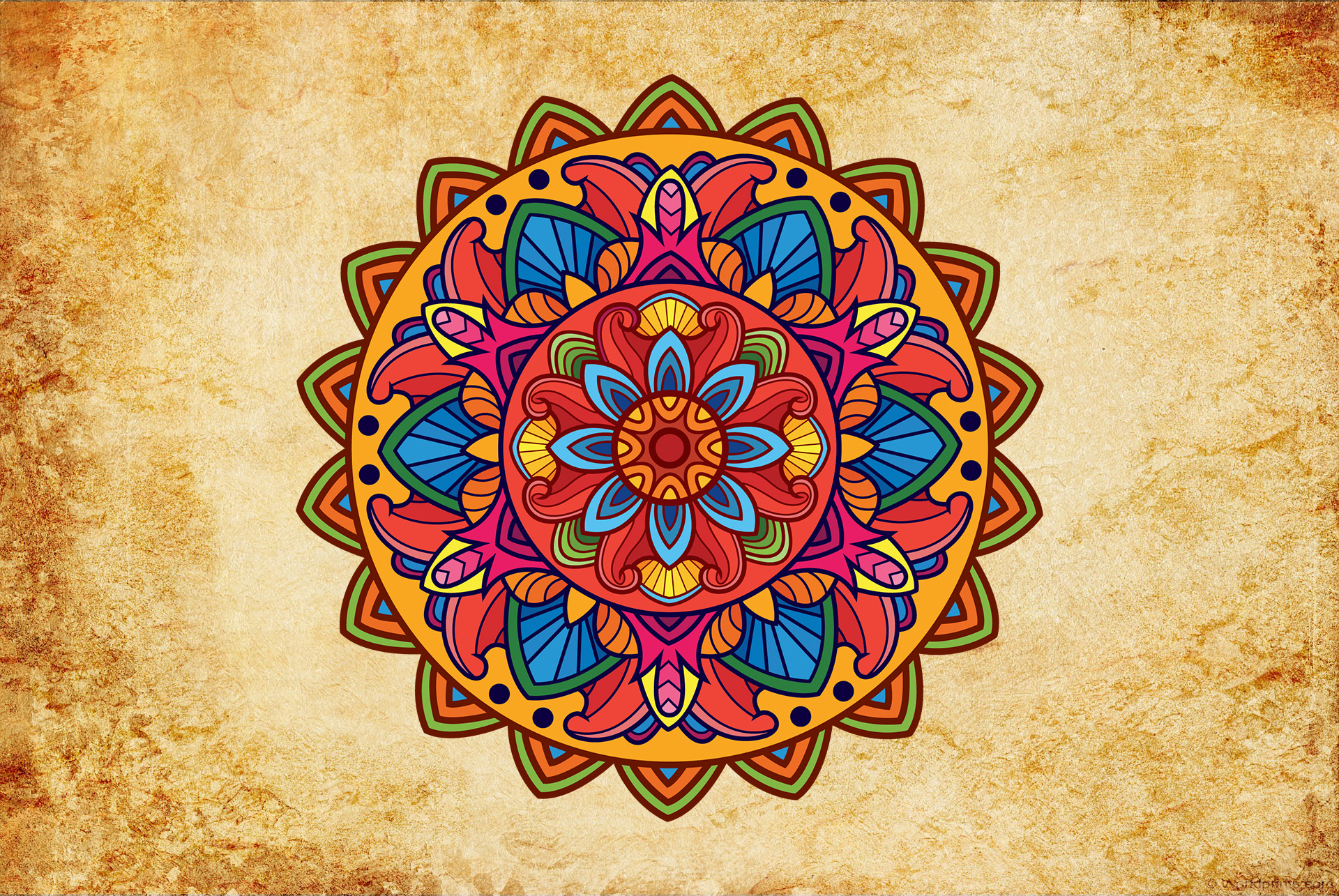 Download Vintage mandala art SVG (254222) | Decorations | Design Bundles