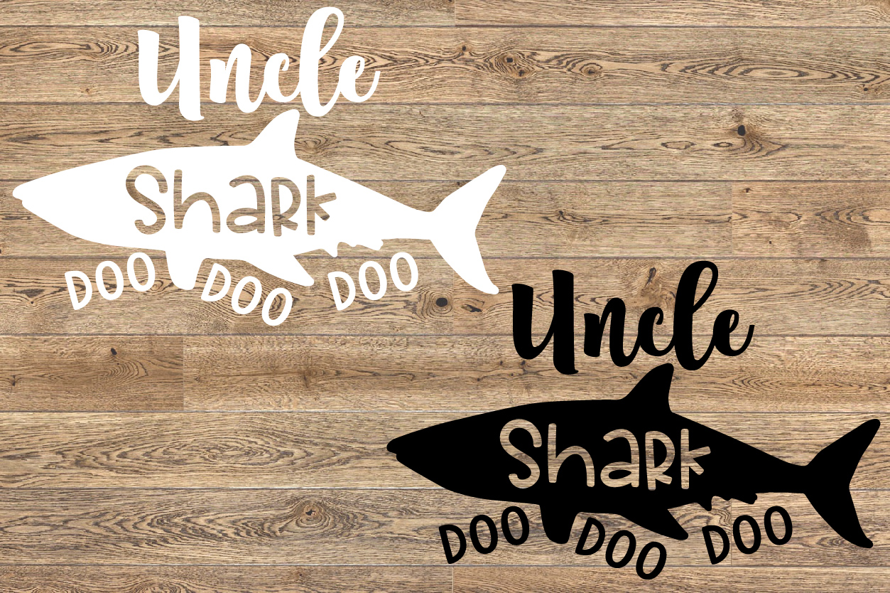 Download Uncle Shark SVG Doo Doo Doo Family Birthday Sea World 1310S