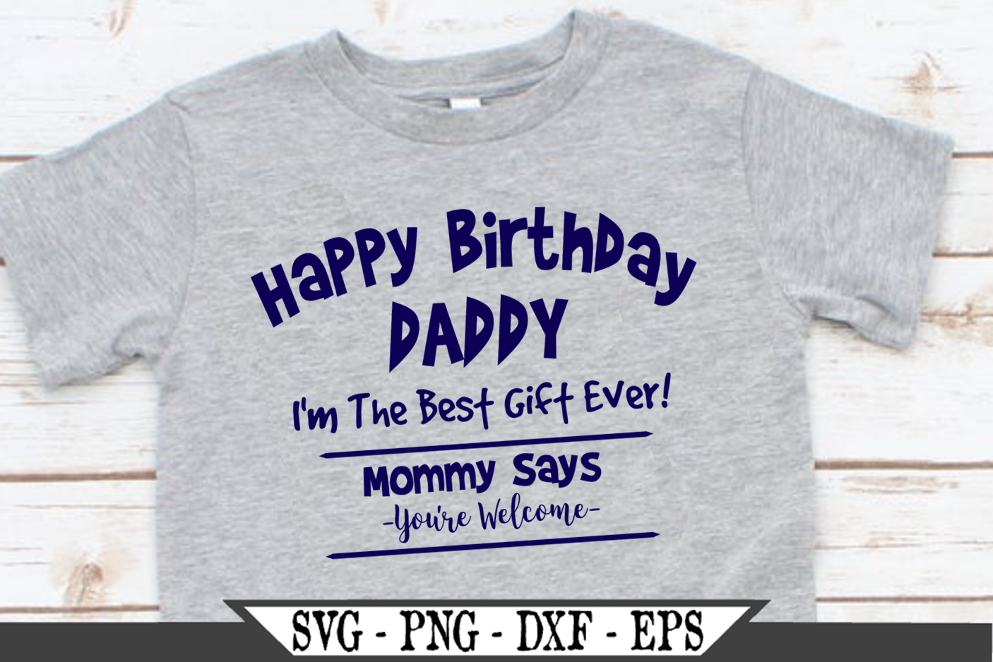 Download Happy Birthday Daddy or Dad Funny SVG Design (184136) | SVGs | Design Bundles