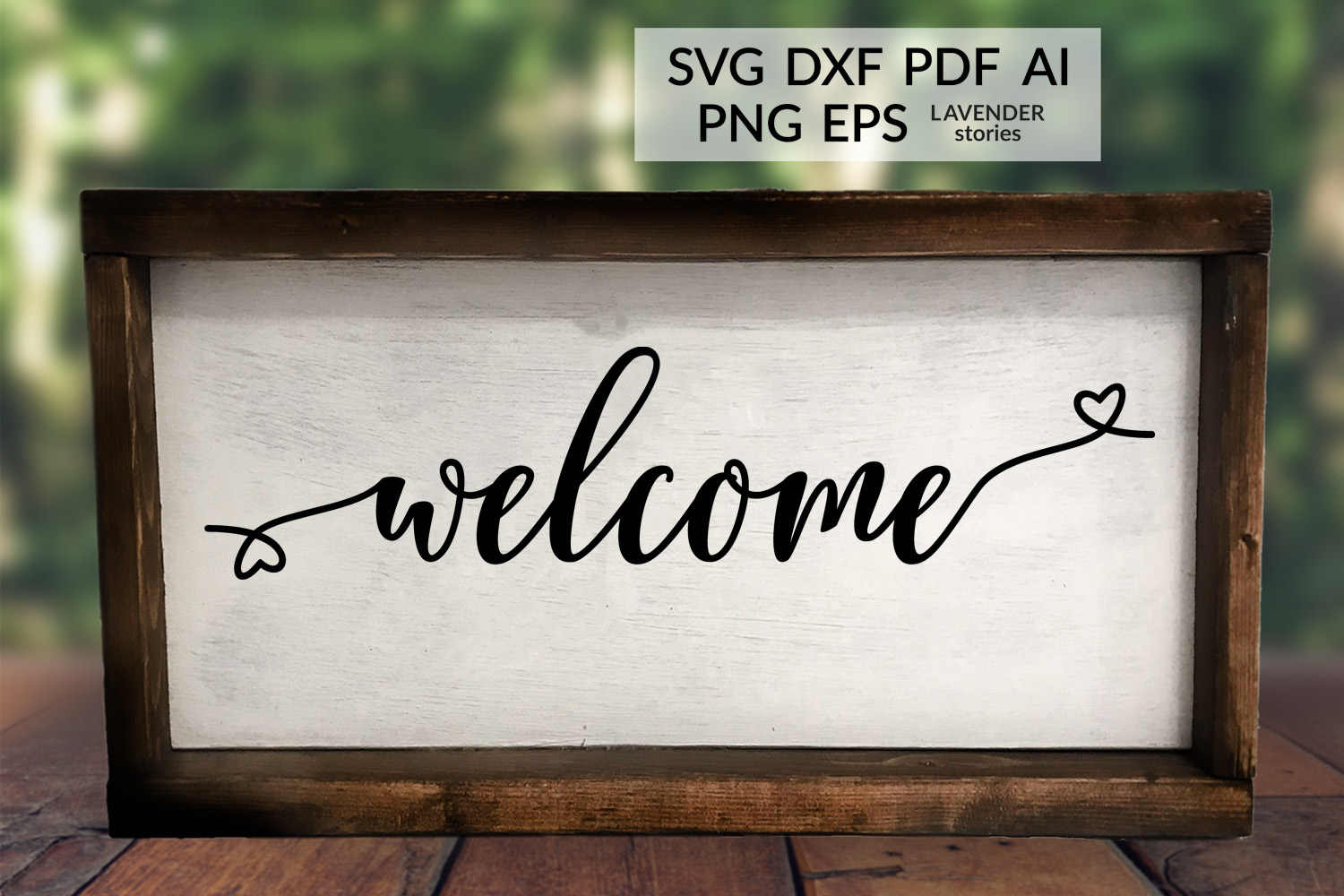 Welcome - Wedding sign SVG cut file