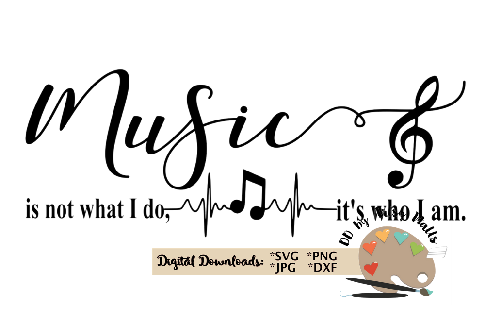 Musical Notes Svg For Cricut Music Staff Vector Cut File Dxf Music Note Treble Clef Svg Cut File Love Music Svg Cutting