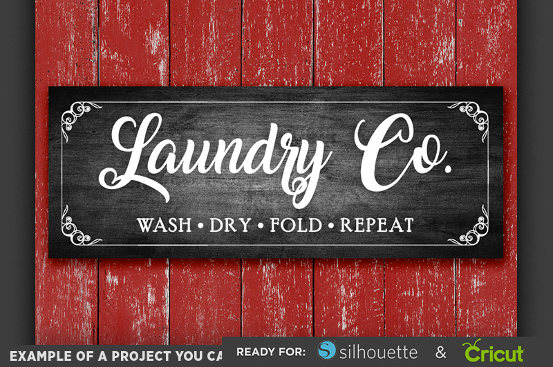 Download Laundry Co SVG Sign - Laundry Company SVG File - Wash Dry ...