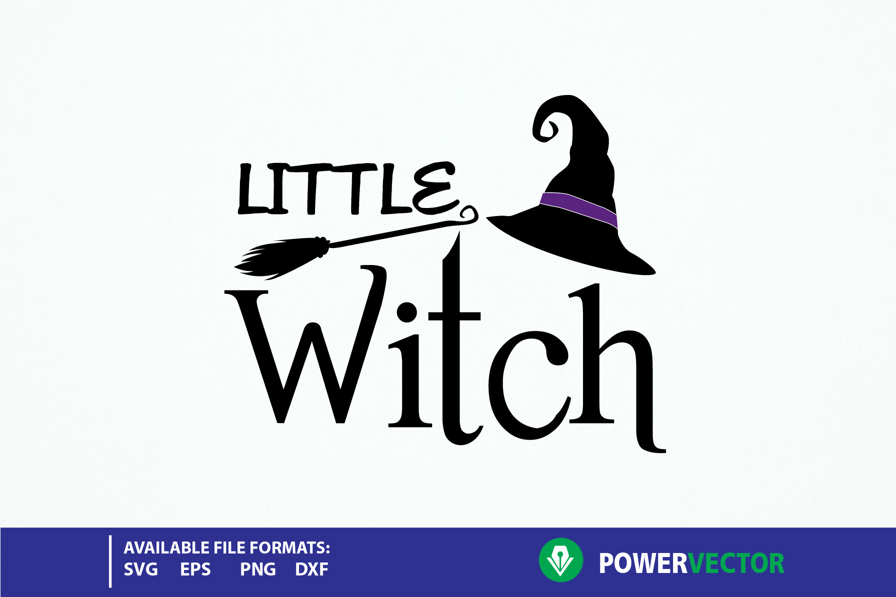 Download Halloween Svg | Little Witch Svg, Dxf for Cricut ...