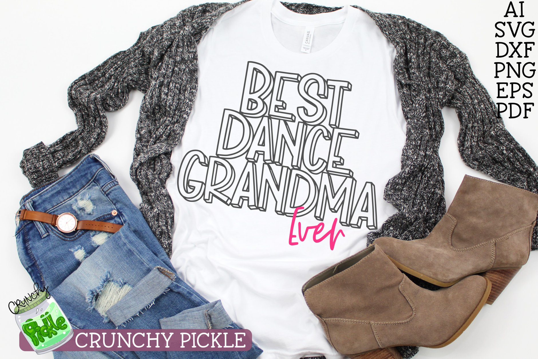 Download Best Dance Grandma Ever SVG File