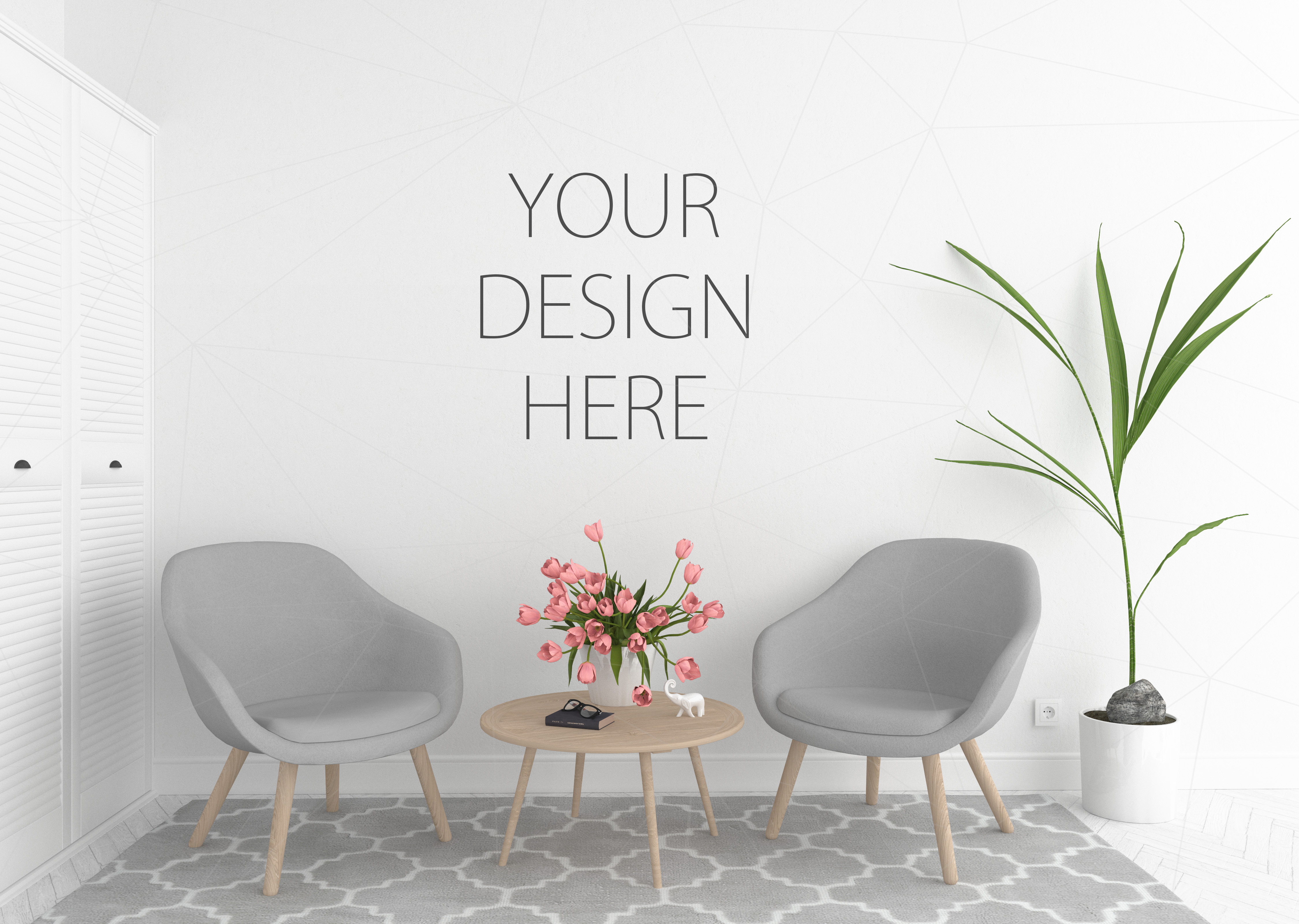 Download Interior mockup - blank wall mock up (38487) | Mock Ups ...