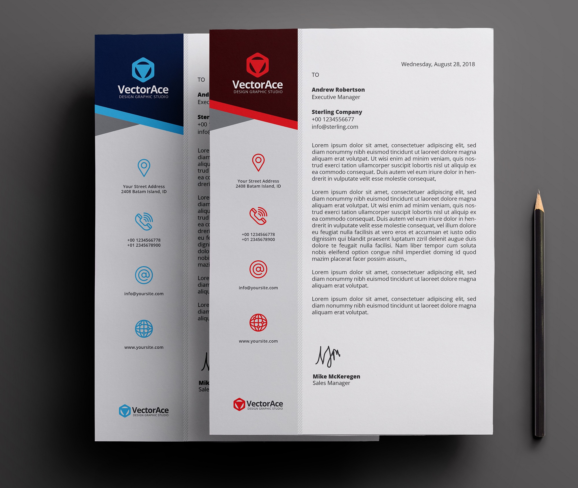 Free Sample Letterhead Template Images And Photos Finder