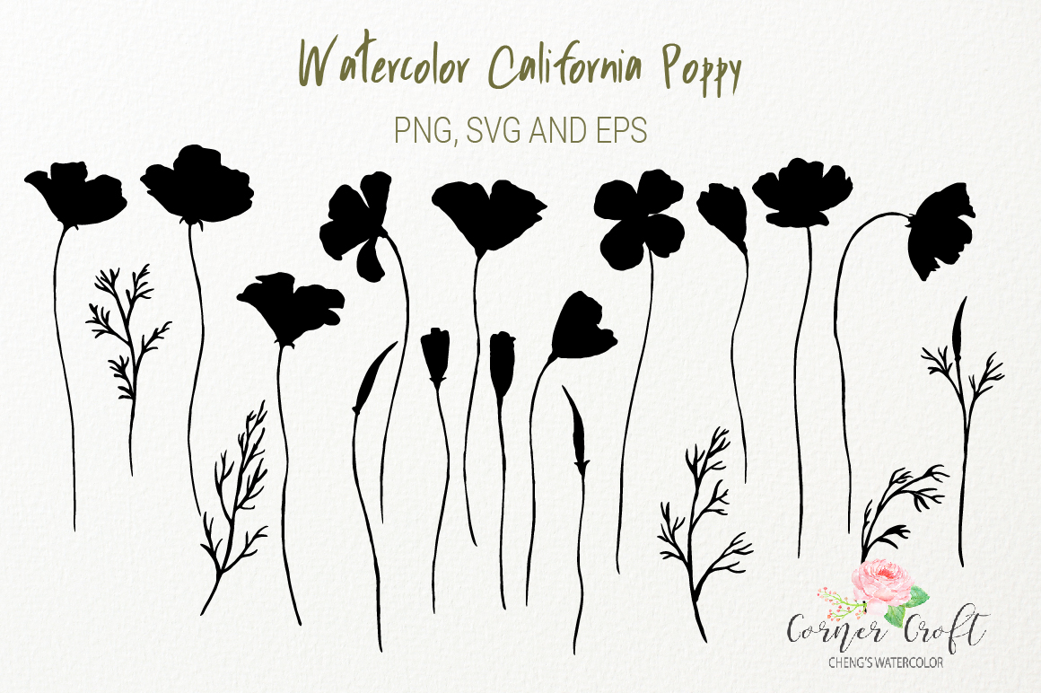 Free Free 219 Poppy Flower Svg Cutting File SVG PNG EPS DXF File