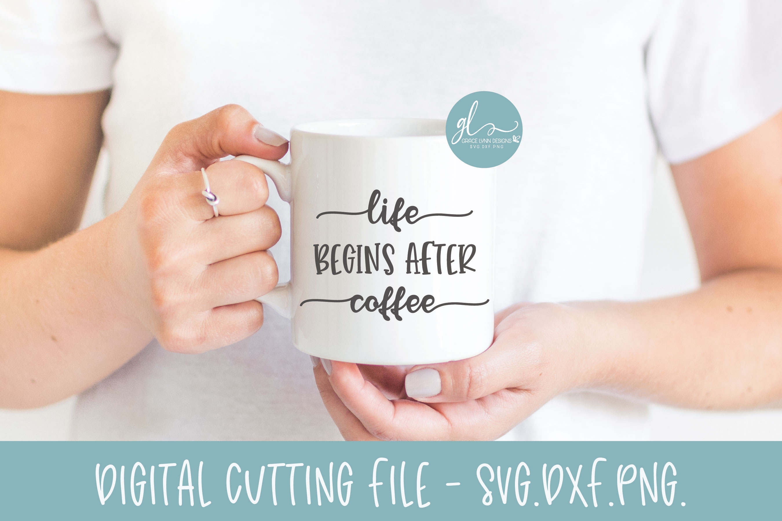 Download Life Begins After Coffee - Coffee SVG Cut File
